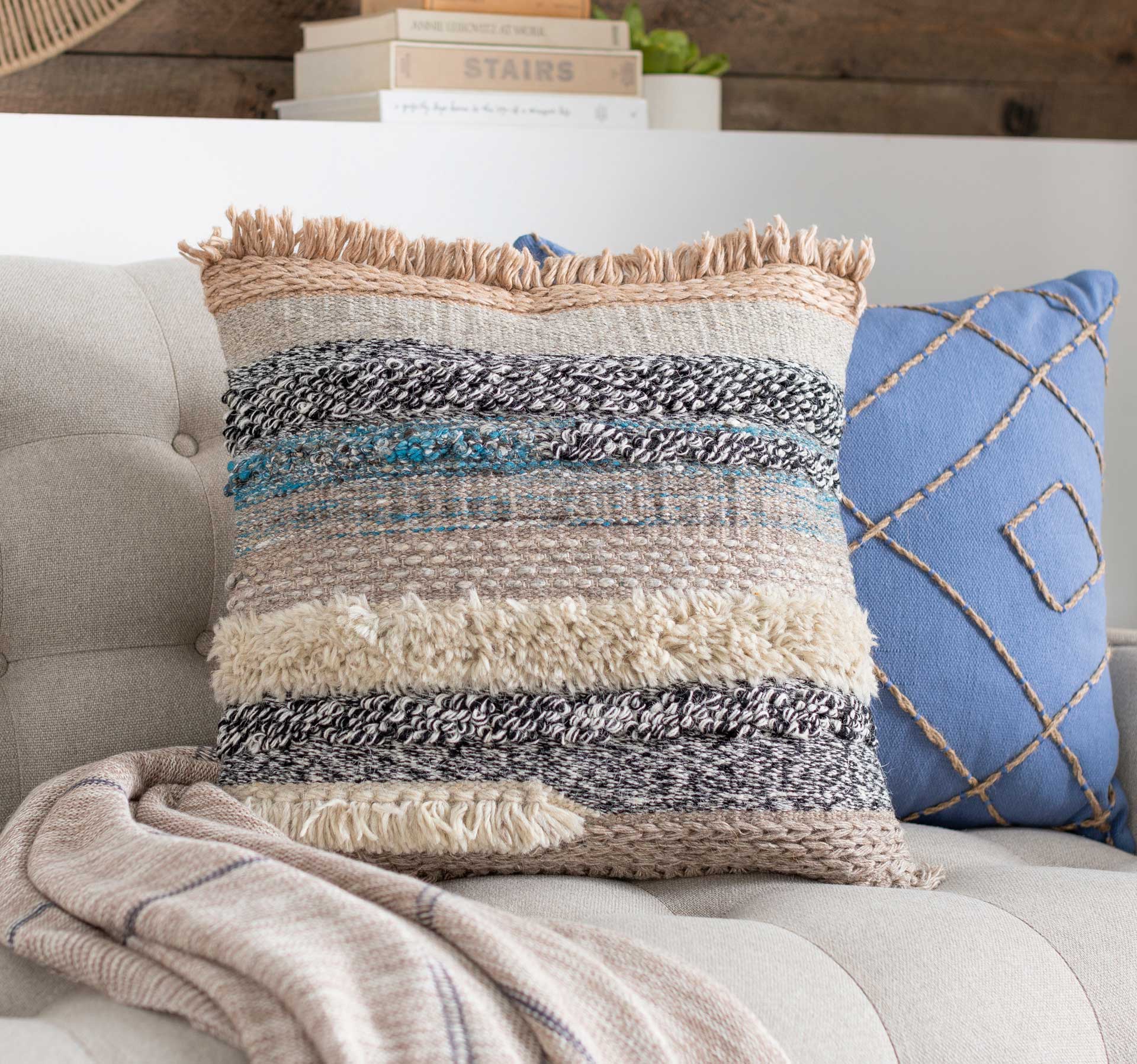 Geonna Pillow Beige/Taupe/Camel - Image 2