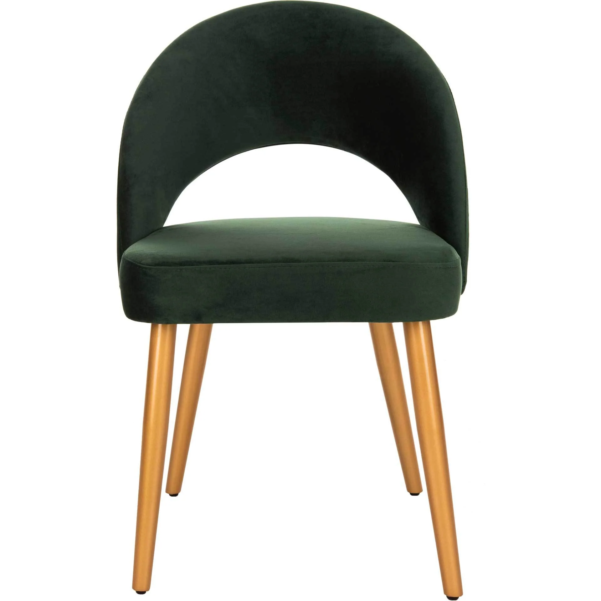 Gia Retro Dining Chair Malachite Green/Gold (Set of 2) - Image 3