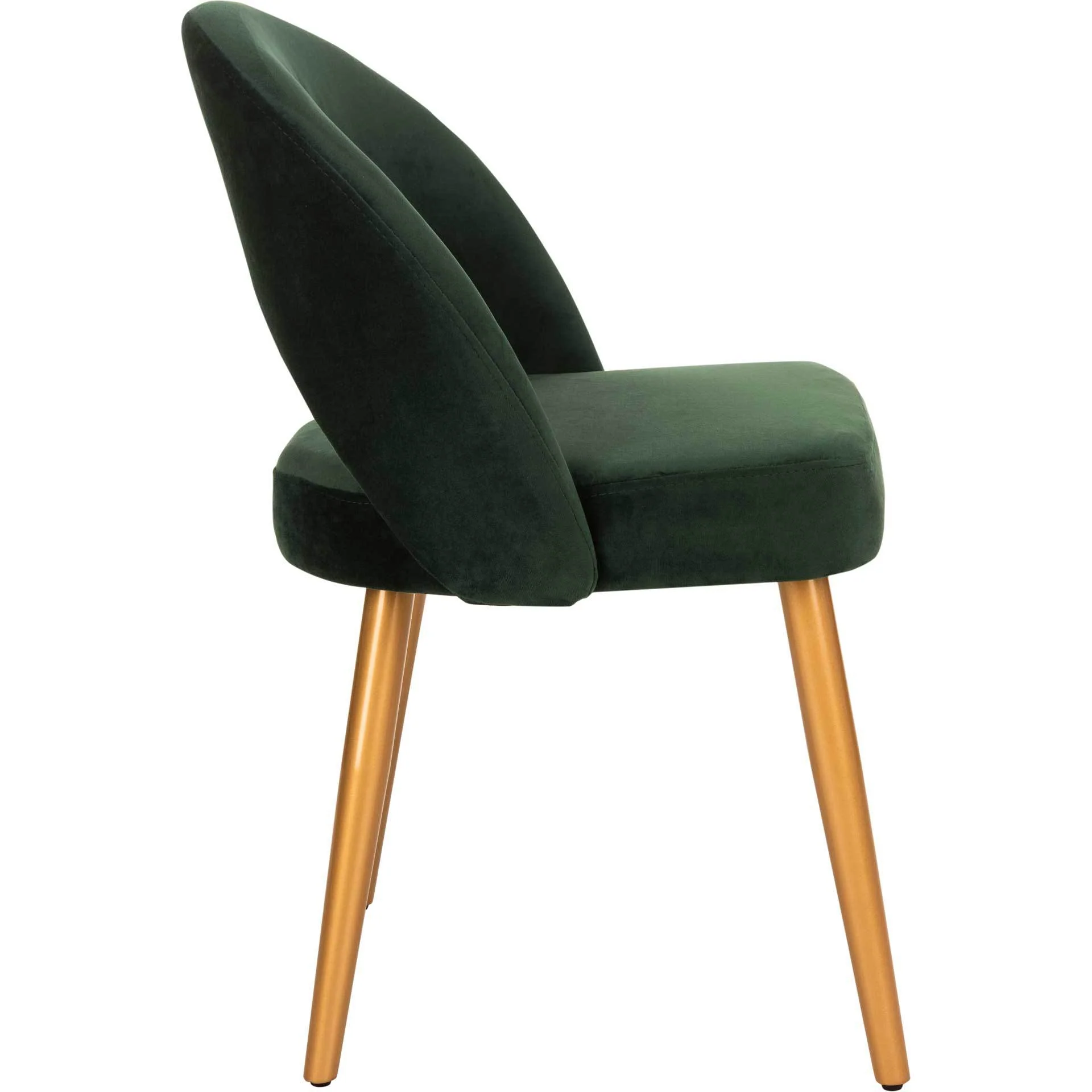 Gia Retro Dining Chair Malachite Green/Gold (Set of 2) - Image 4