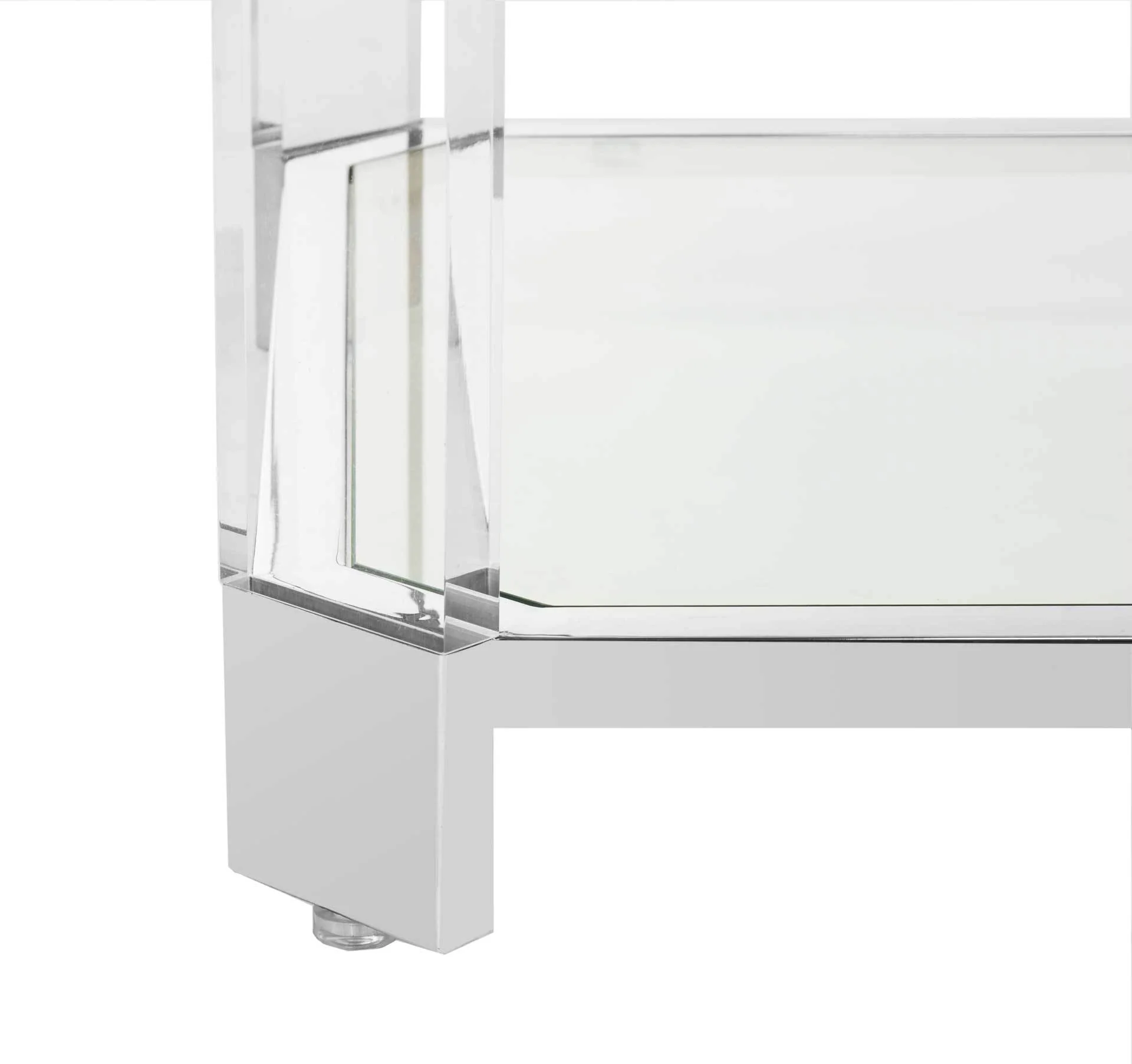 Giada Coffee Table Silver / Clear - Image 5