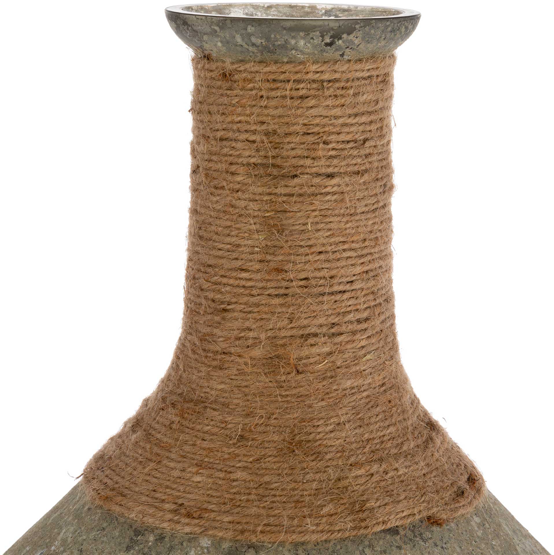 Gianna Vase Sage/Tan - Image 2