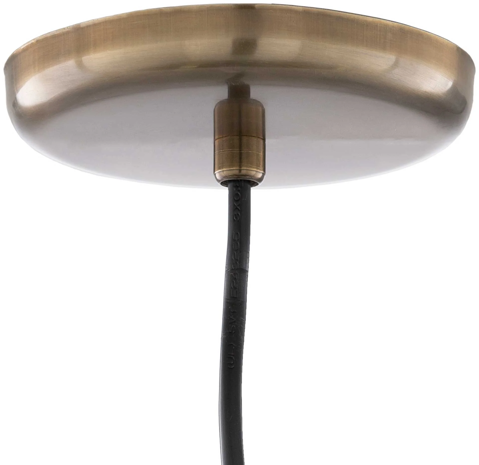 Gideon Ceiling Lamp White/Medium Gray/Rust - Image 3