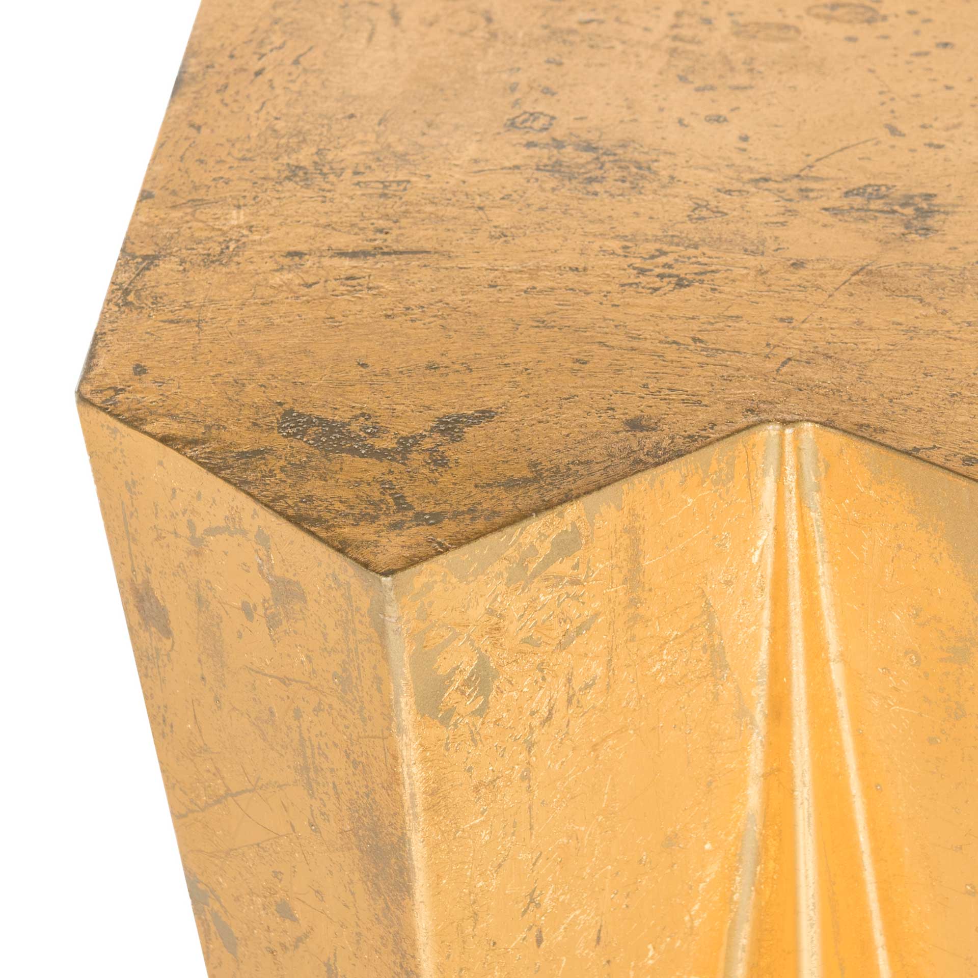 Gideon Hex Console Table Gold - Image 4
