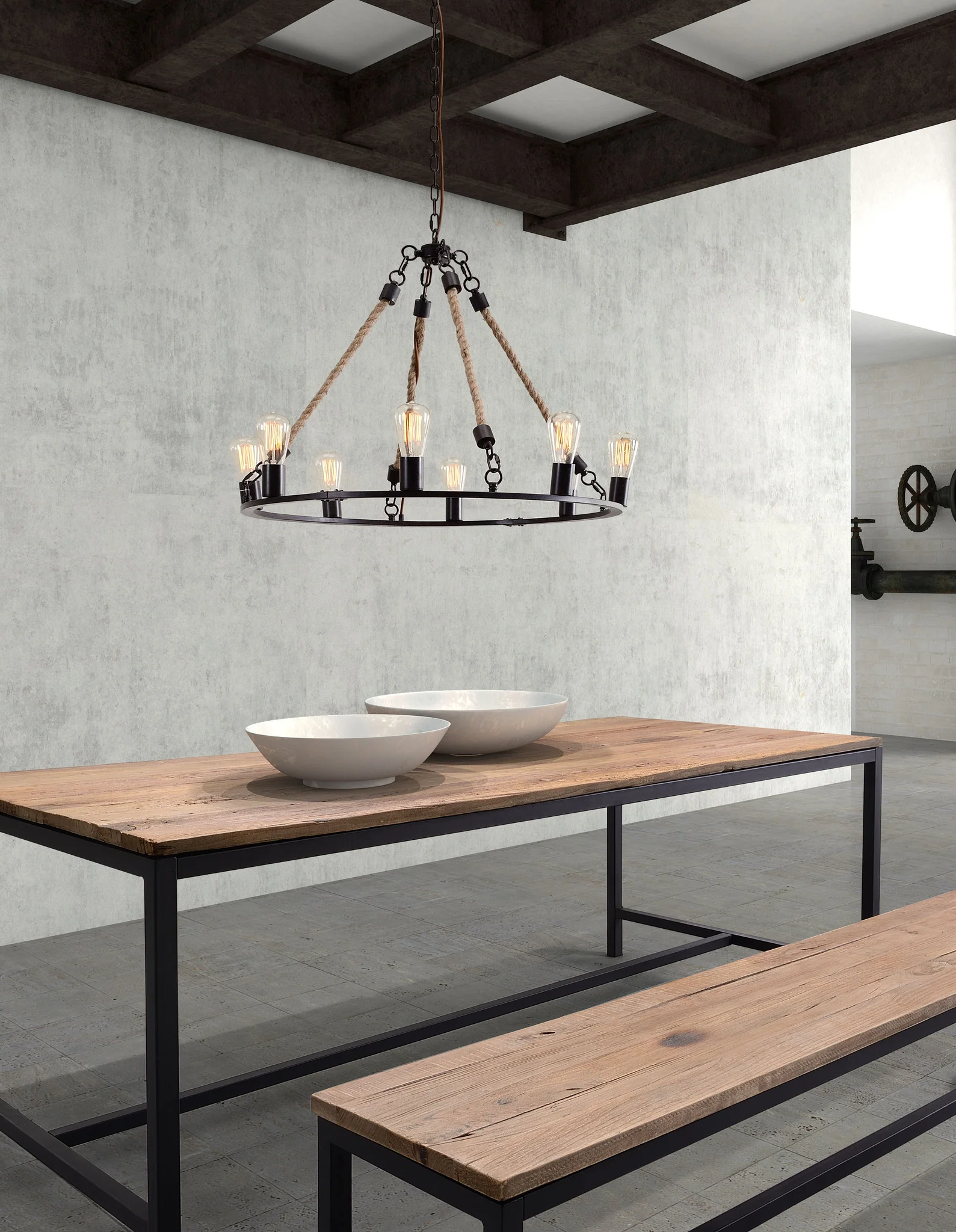 Gilze Ceiling Lamp Twine - Image 4