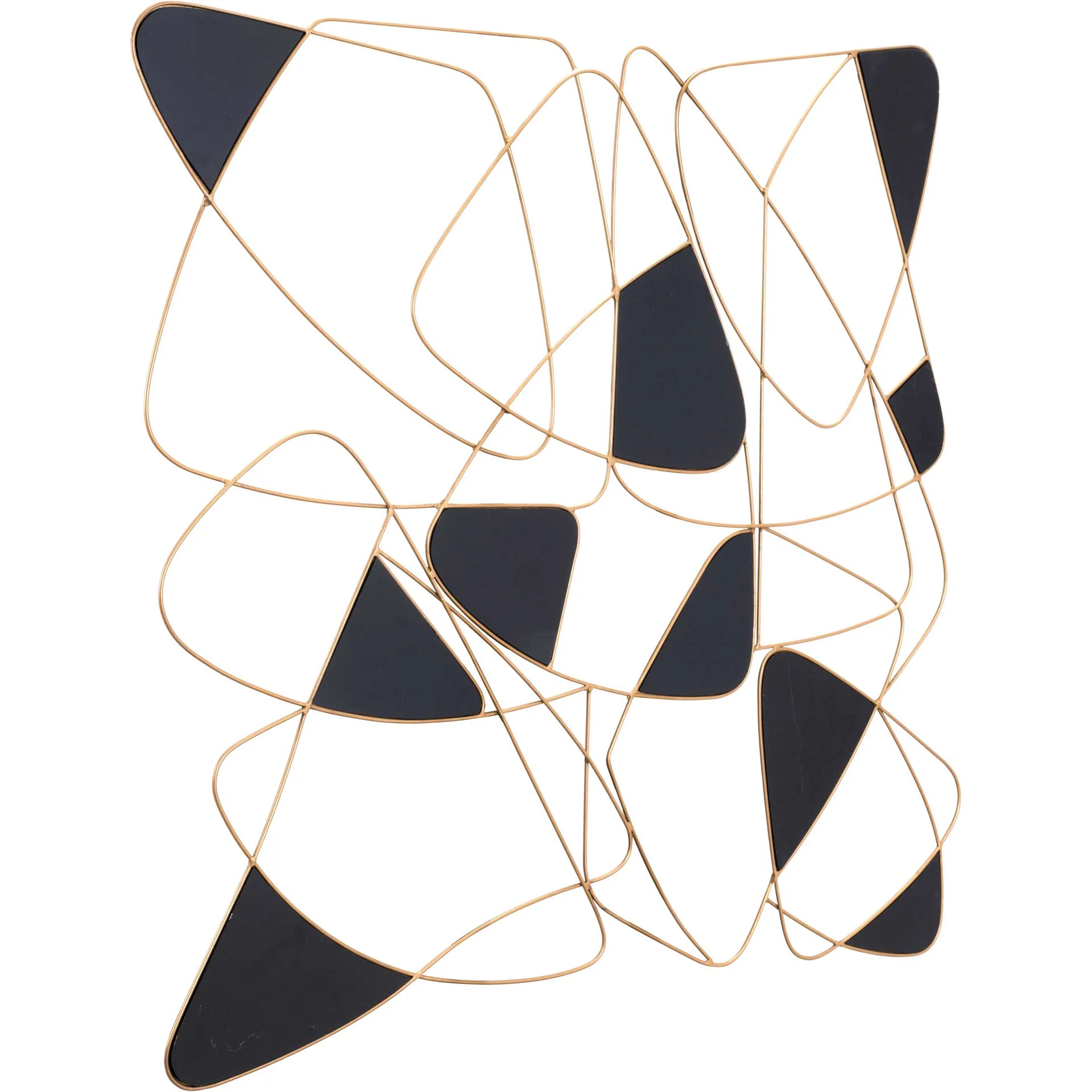 Giu Wall Decor Black/Gold - Image 2