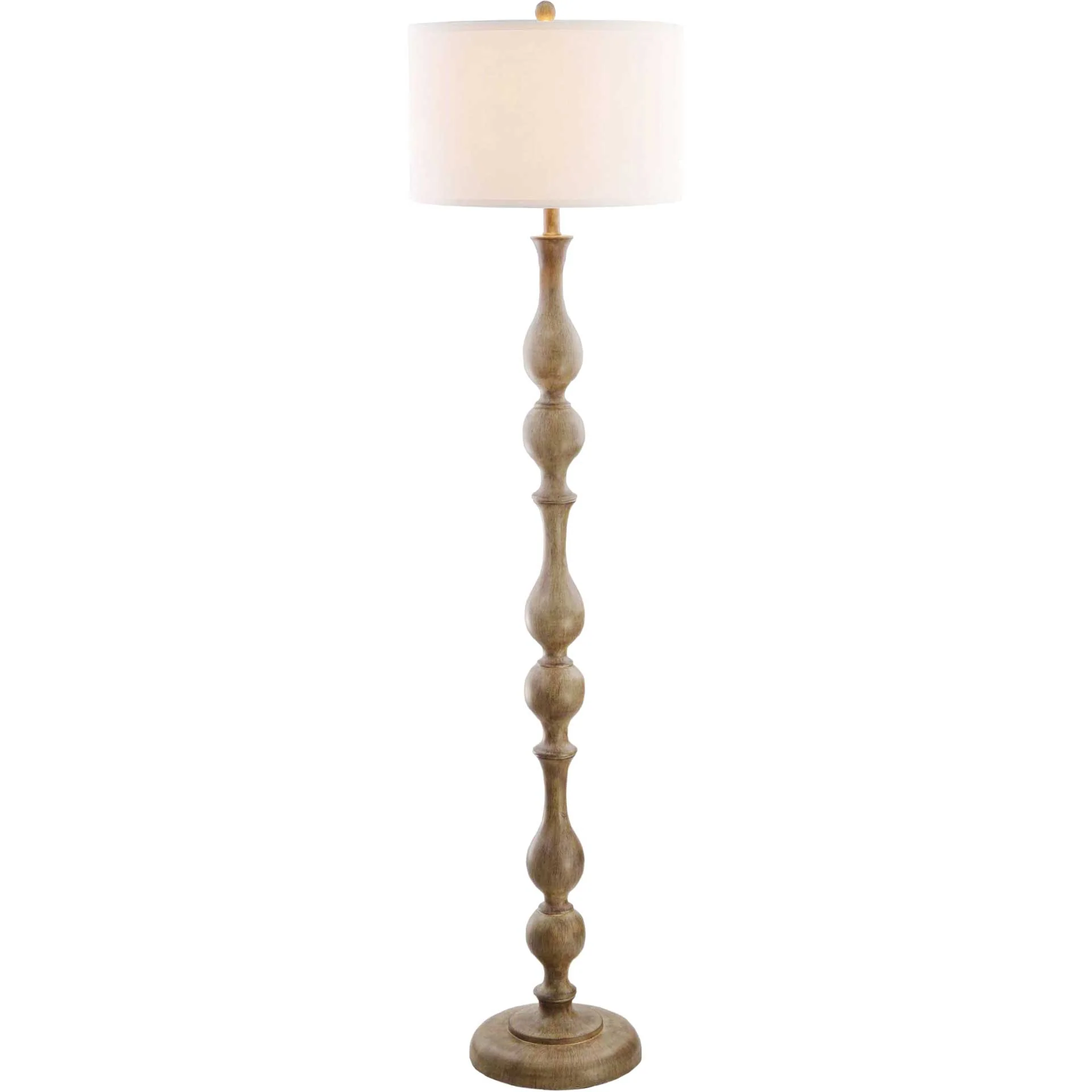 Glacia Floor Lamp Brown - Image 2