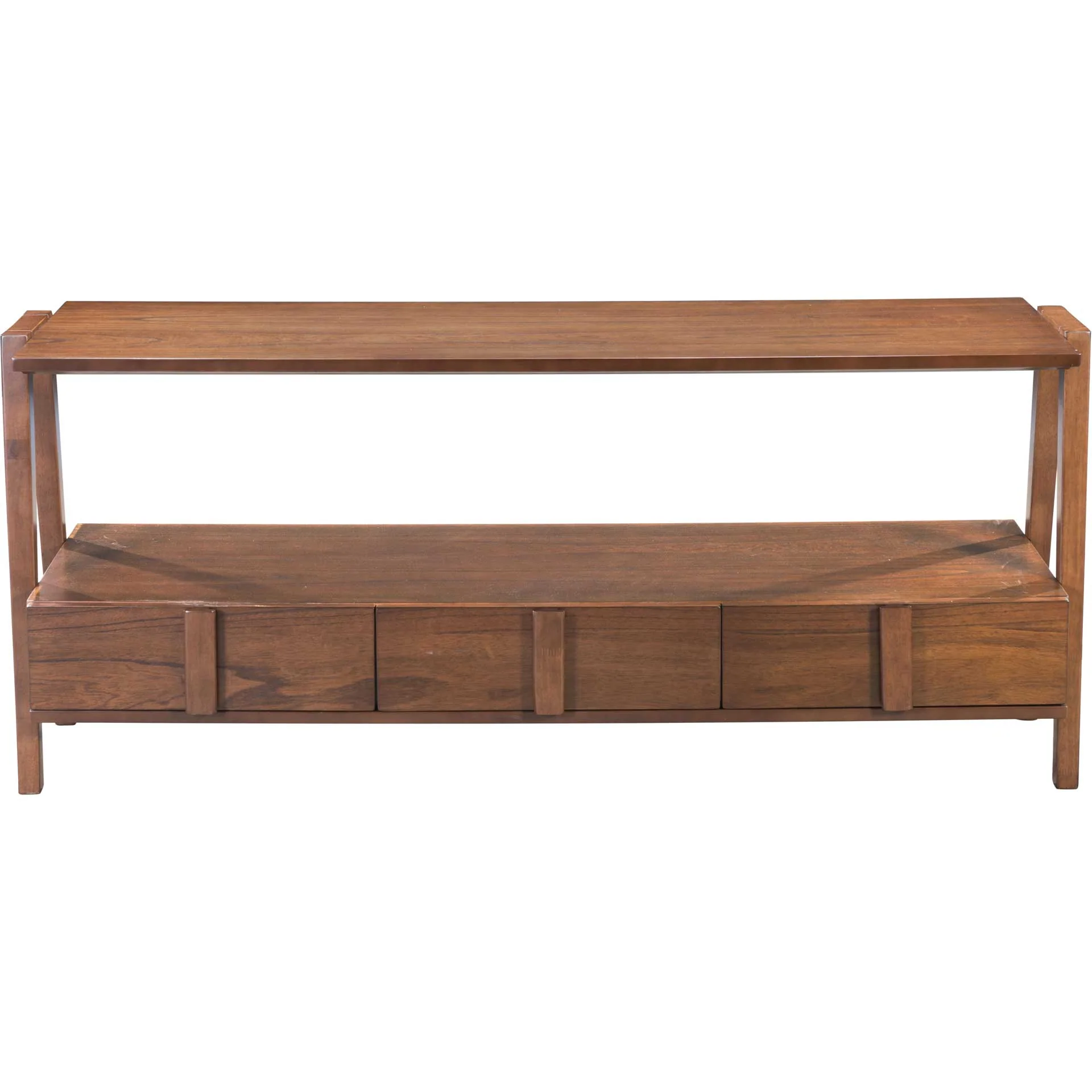 Glendale Media Console Table Walnut - Image 3