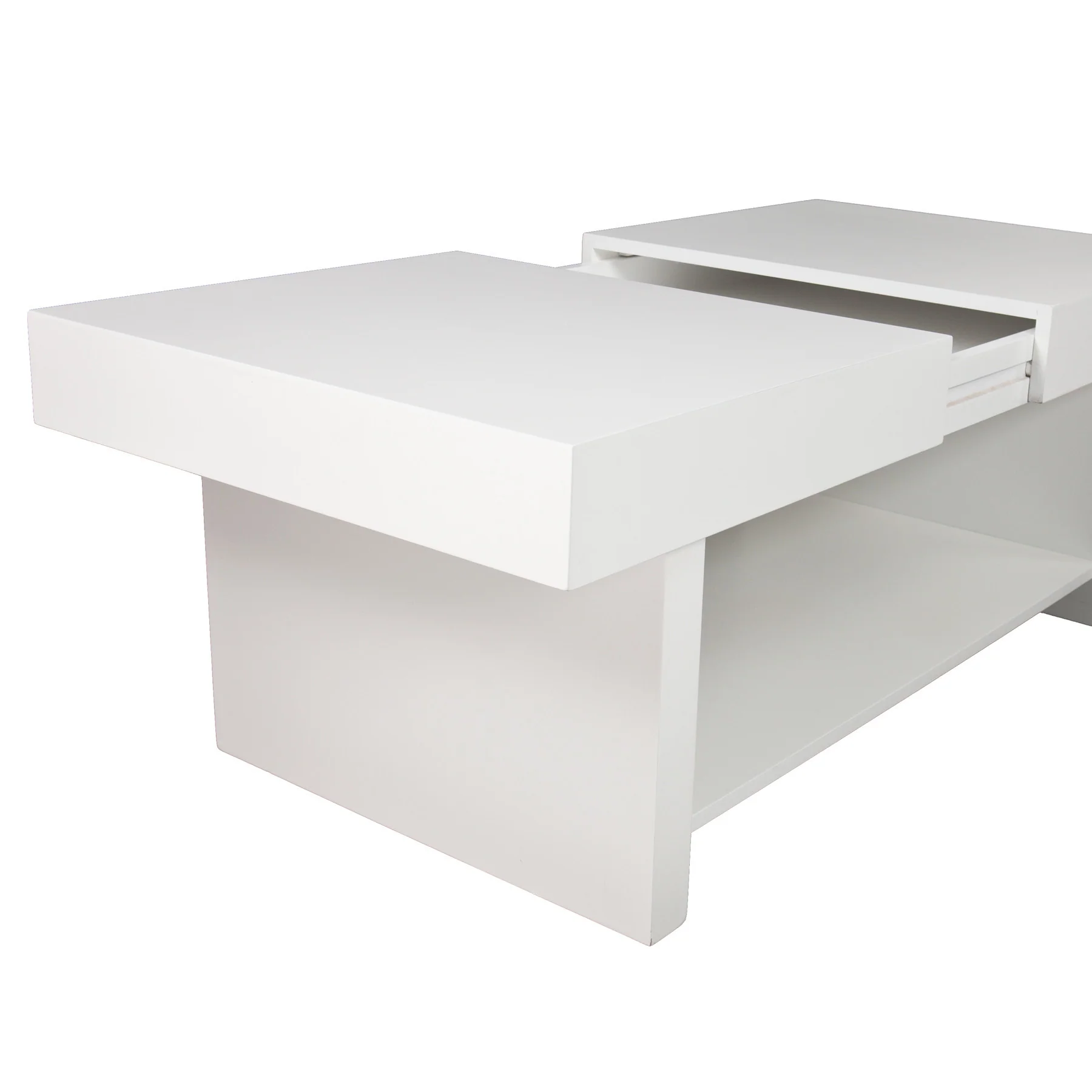 Glidick Coffee Table White - Image 3