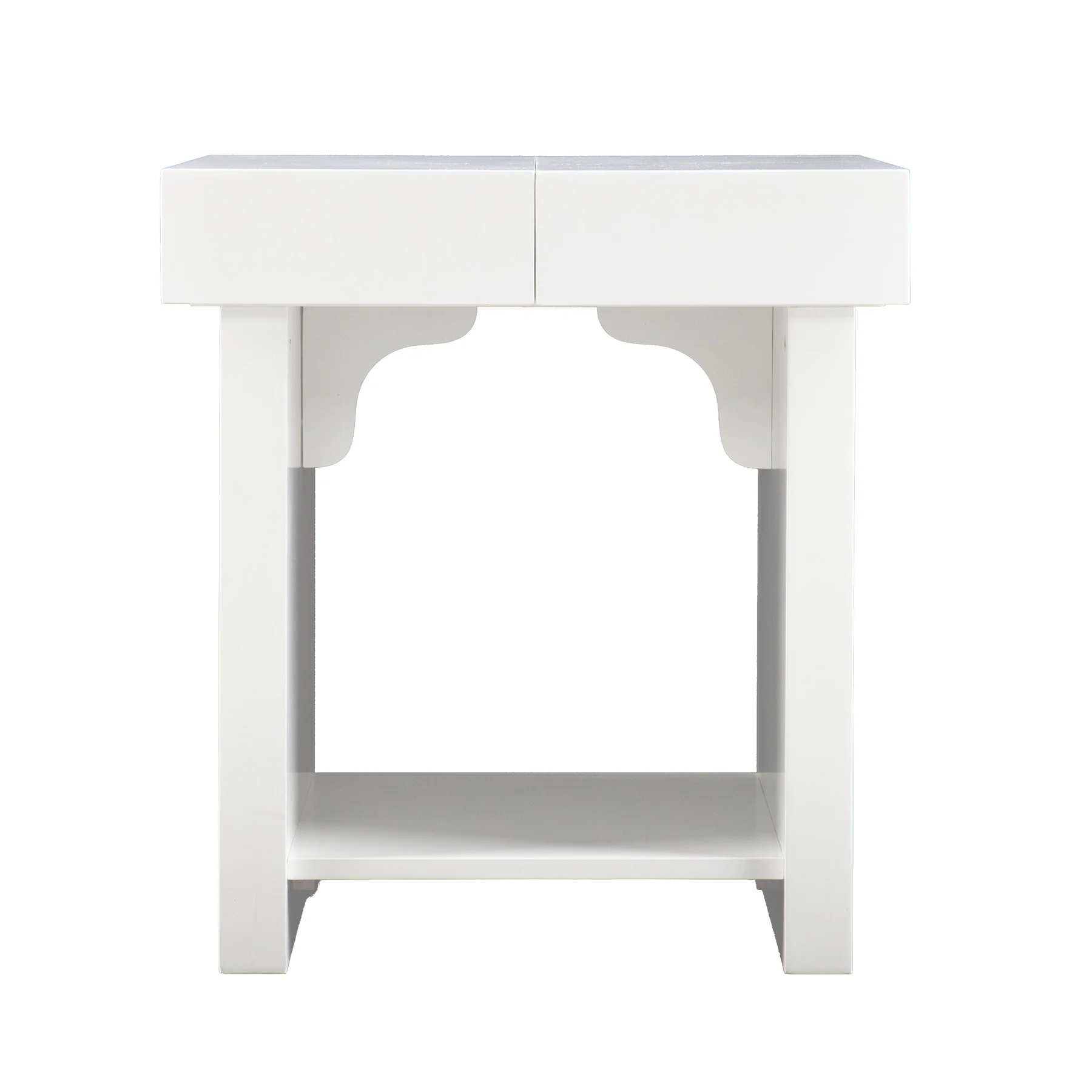 Glidick End Table White - Image 2