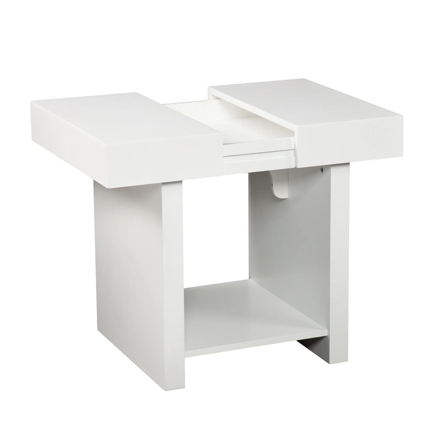 Glidick End Table White - Image 4