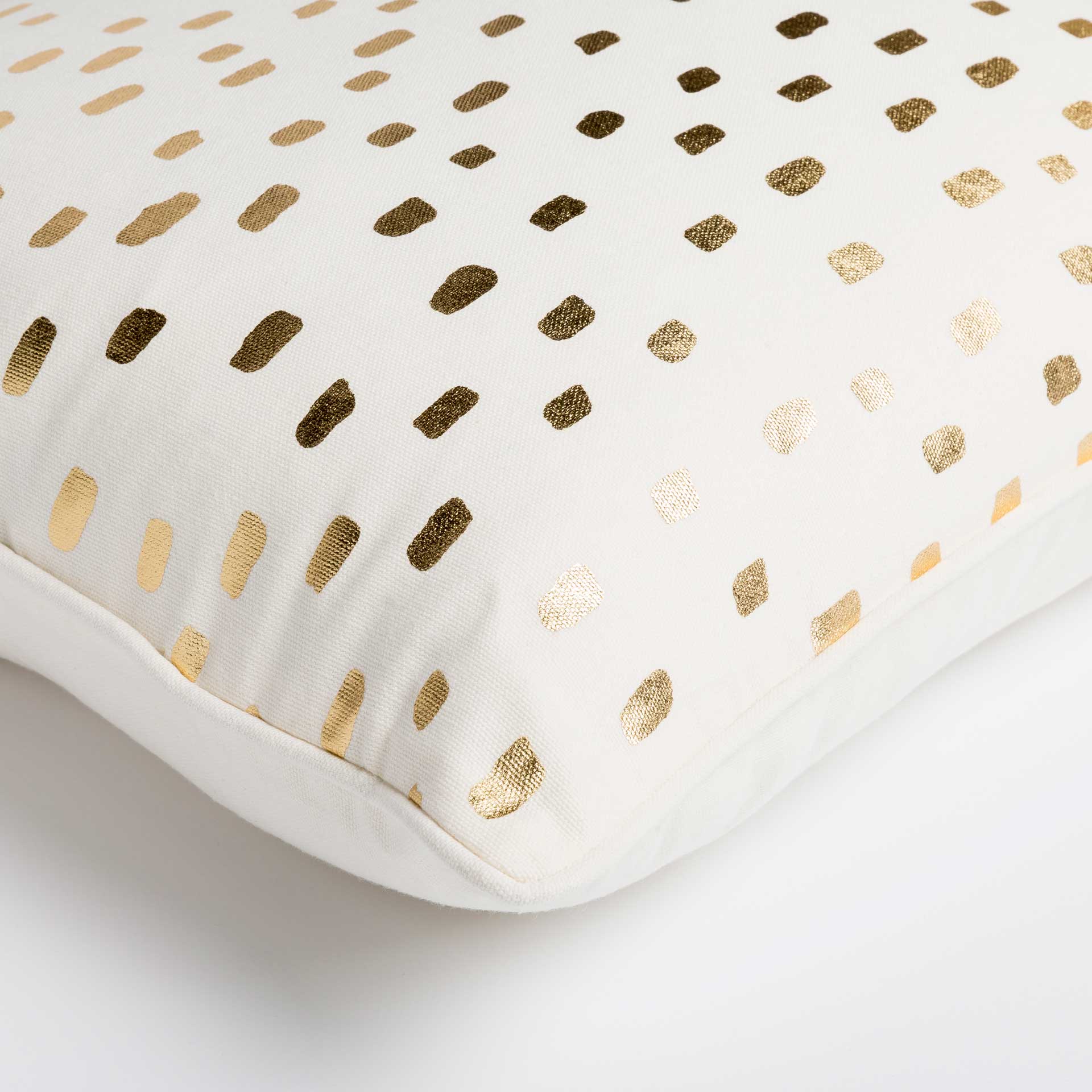 Glisten Pillow Cream/Gold - Image 3
