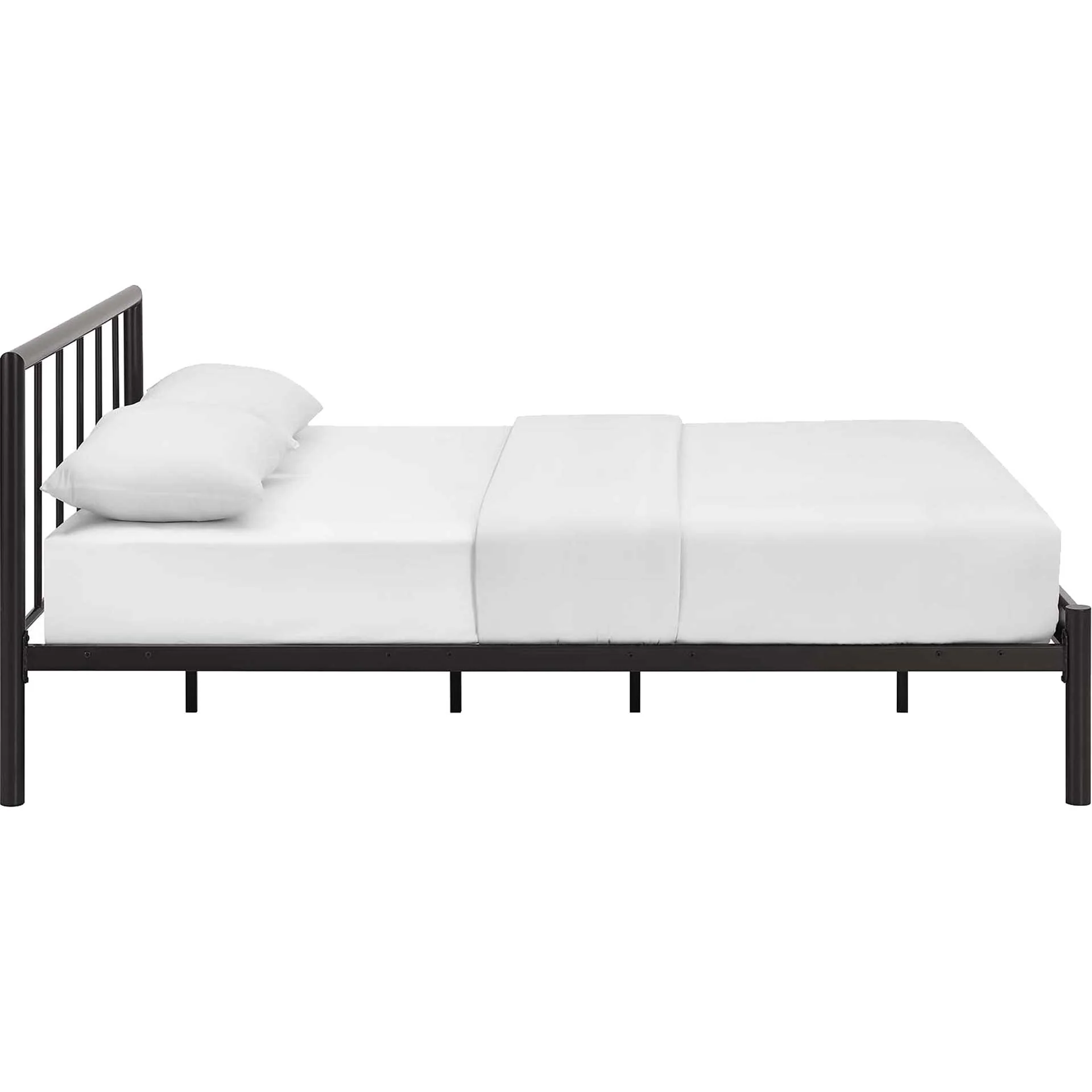 Gloria Bed Frame Brown - Image 3