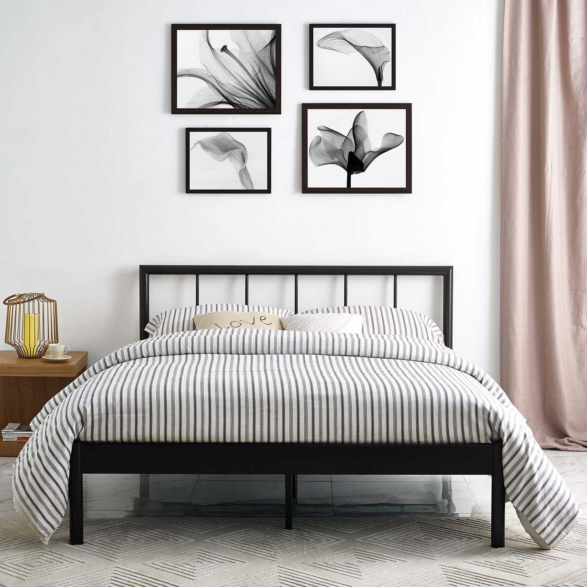 Gloria Bed Frame Brown - Image 5