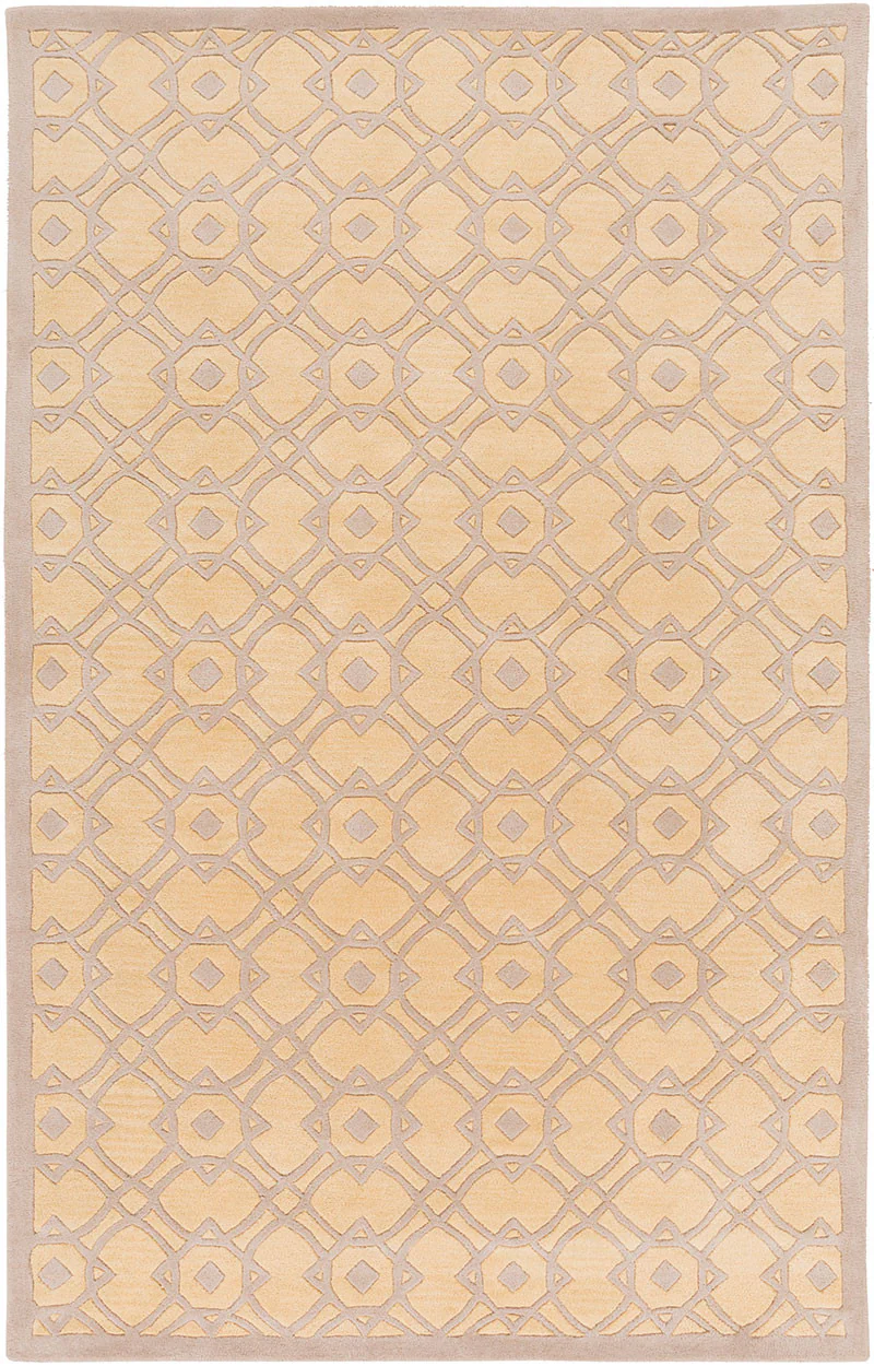 Goa Light Gray/Mocha Area Rug - Image 2