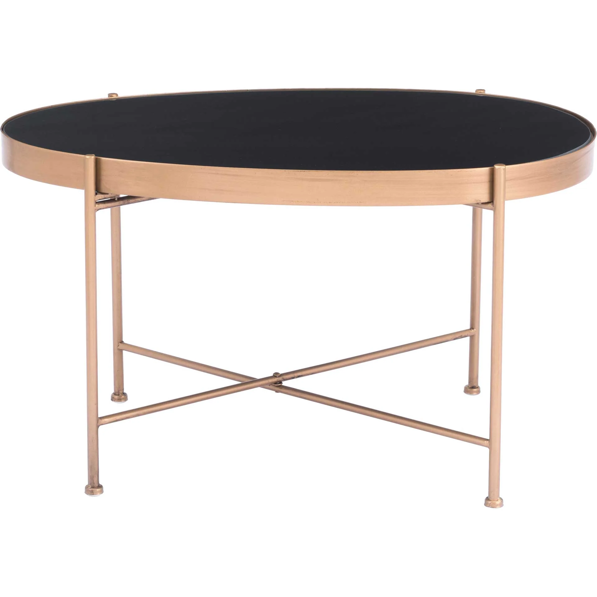 Gotta End Table Black/Gold - Image 3
