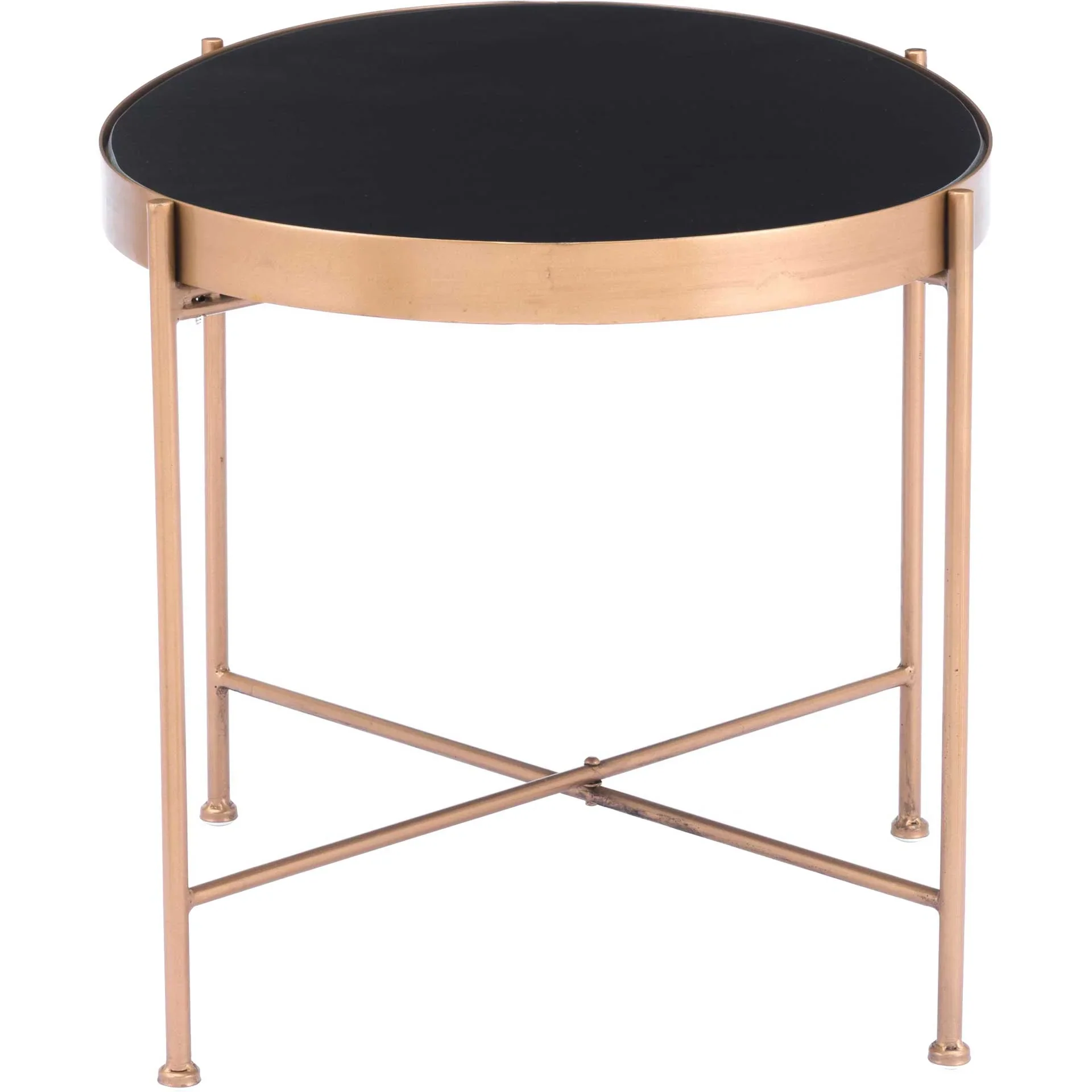 Gotta End Table Black/Gold - Image 5