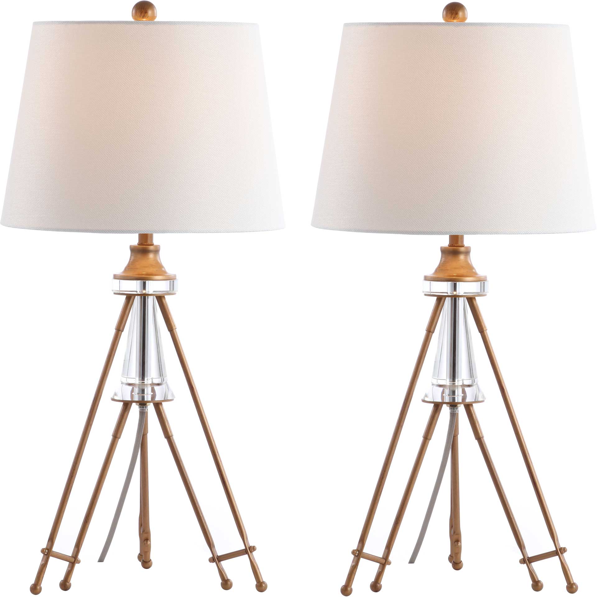 Grace Table Lamps Brass (Set of 2) - Image 4