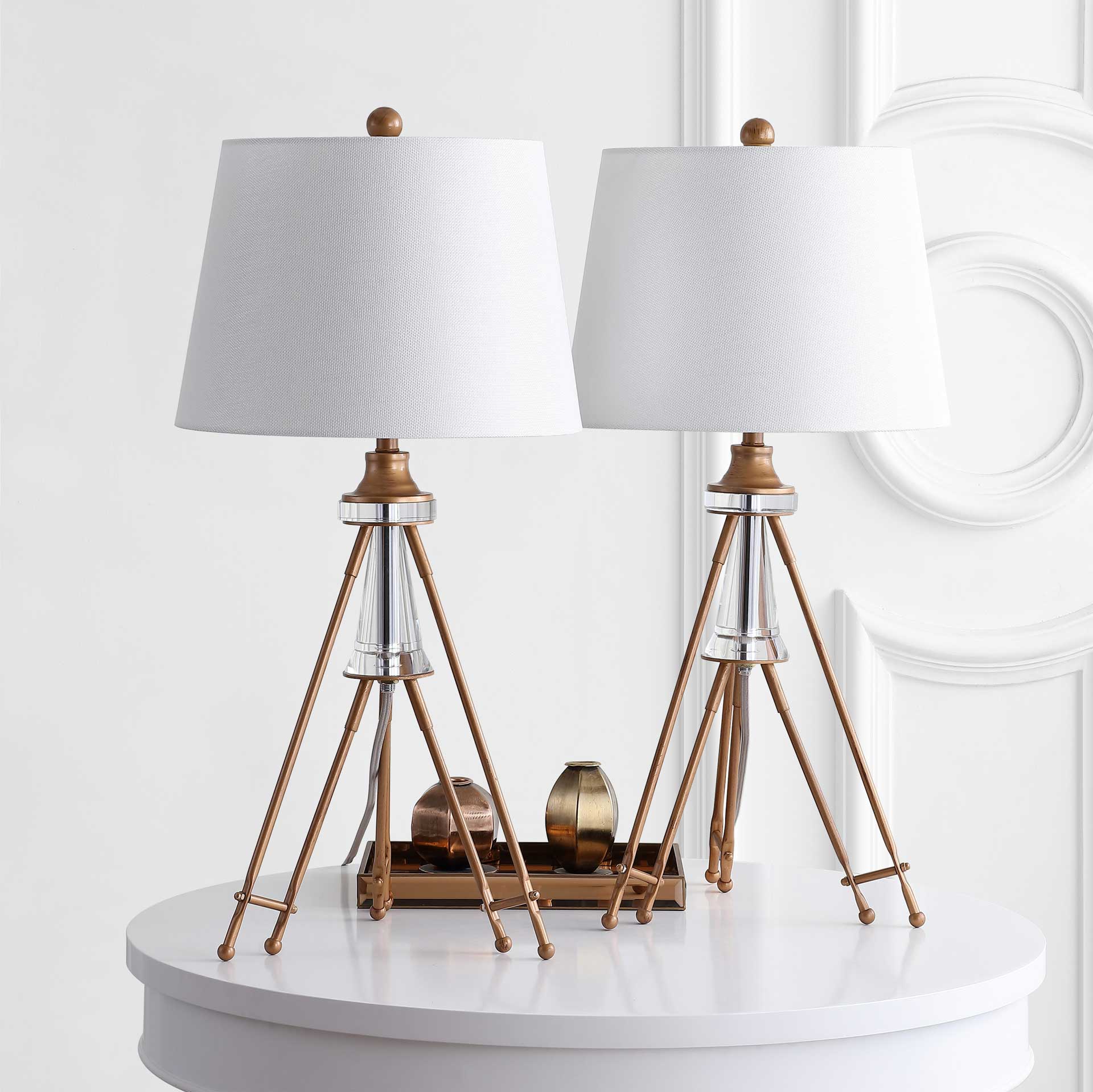 Grace Table Lamps Brass (Set of 2) - Image 5