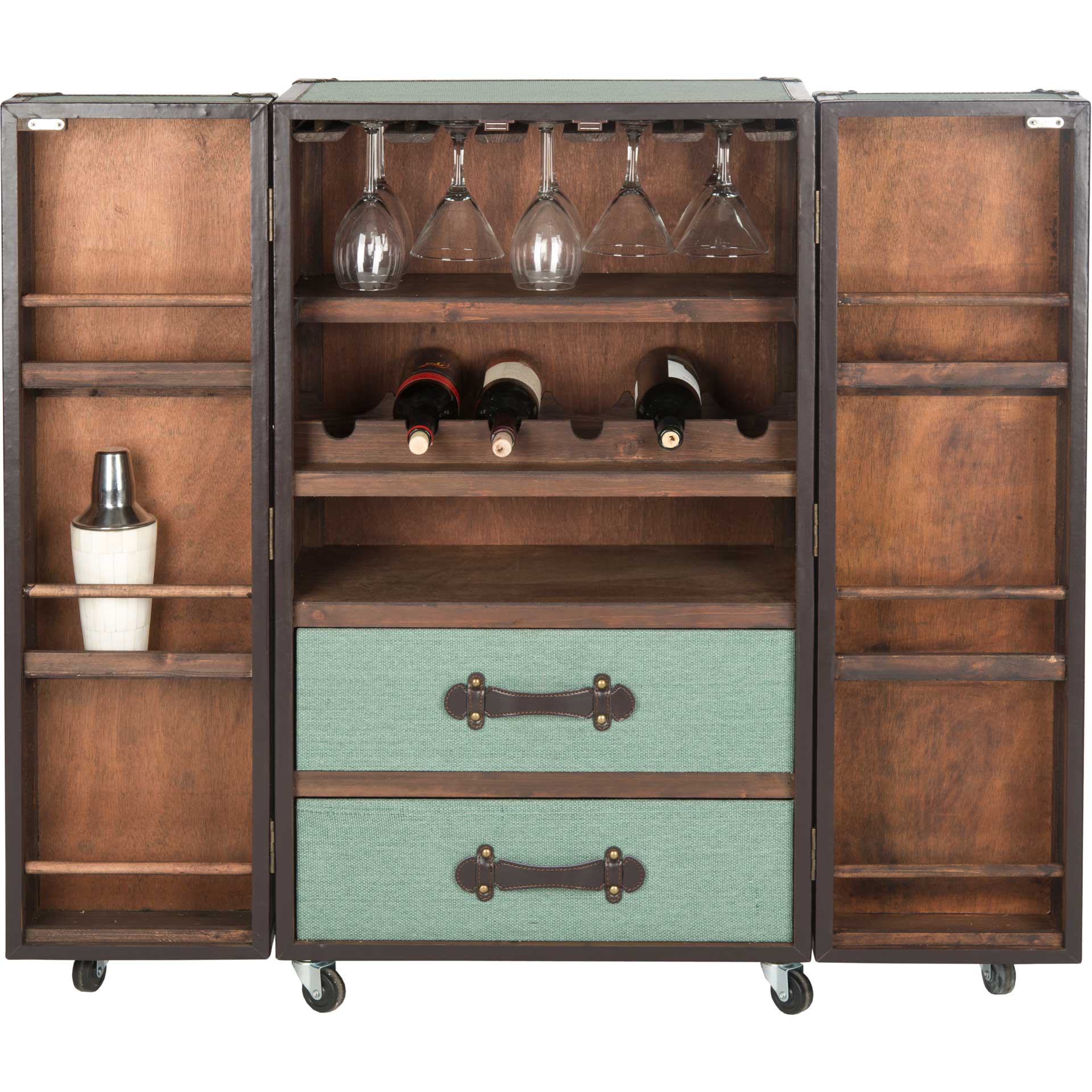 Grady Bar Cabinet Sage - Image 2