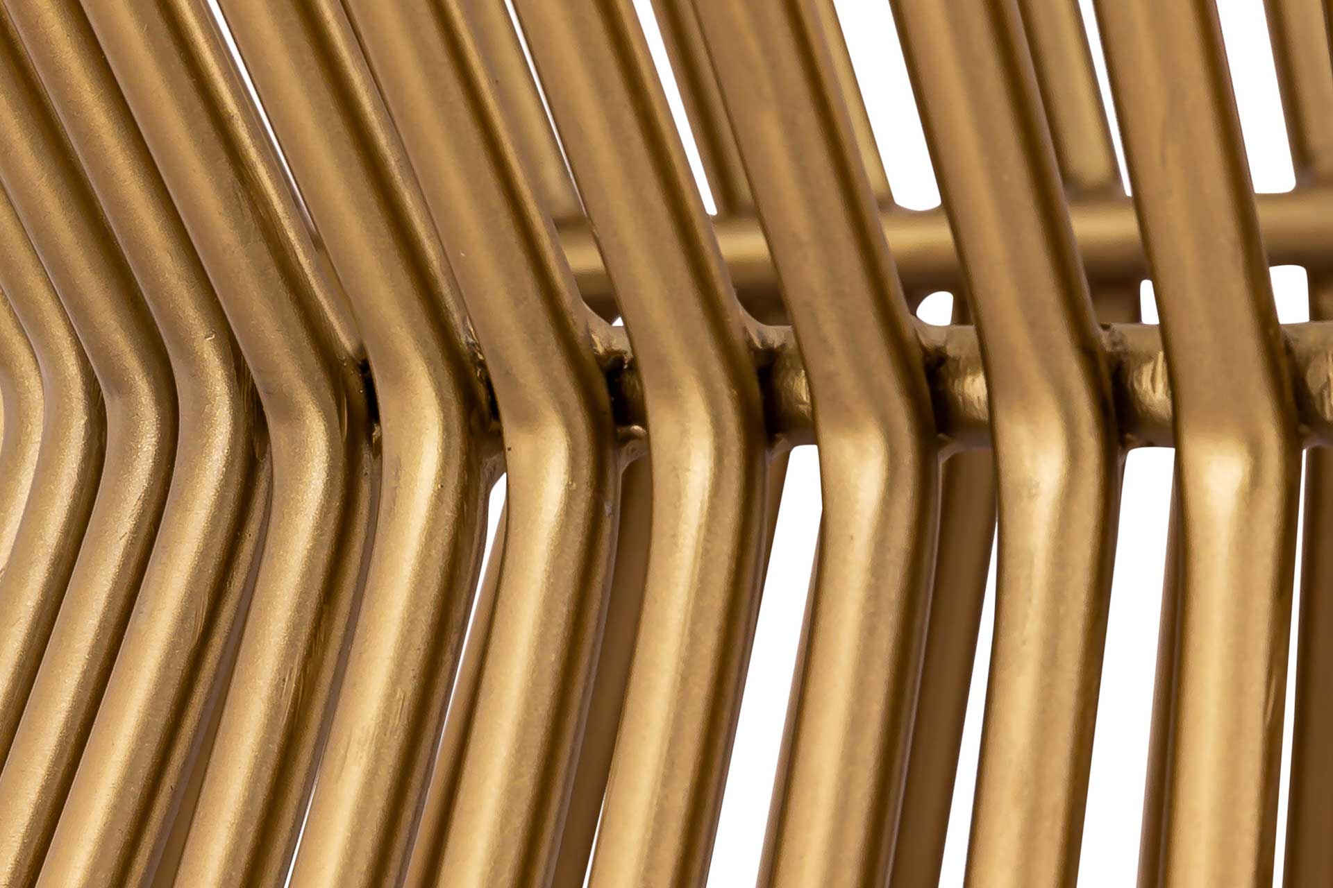 Grady Glass Coffee Table Gold - Image 4