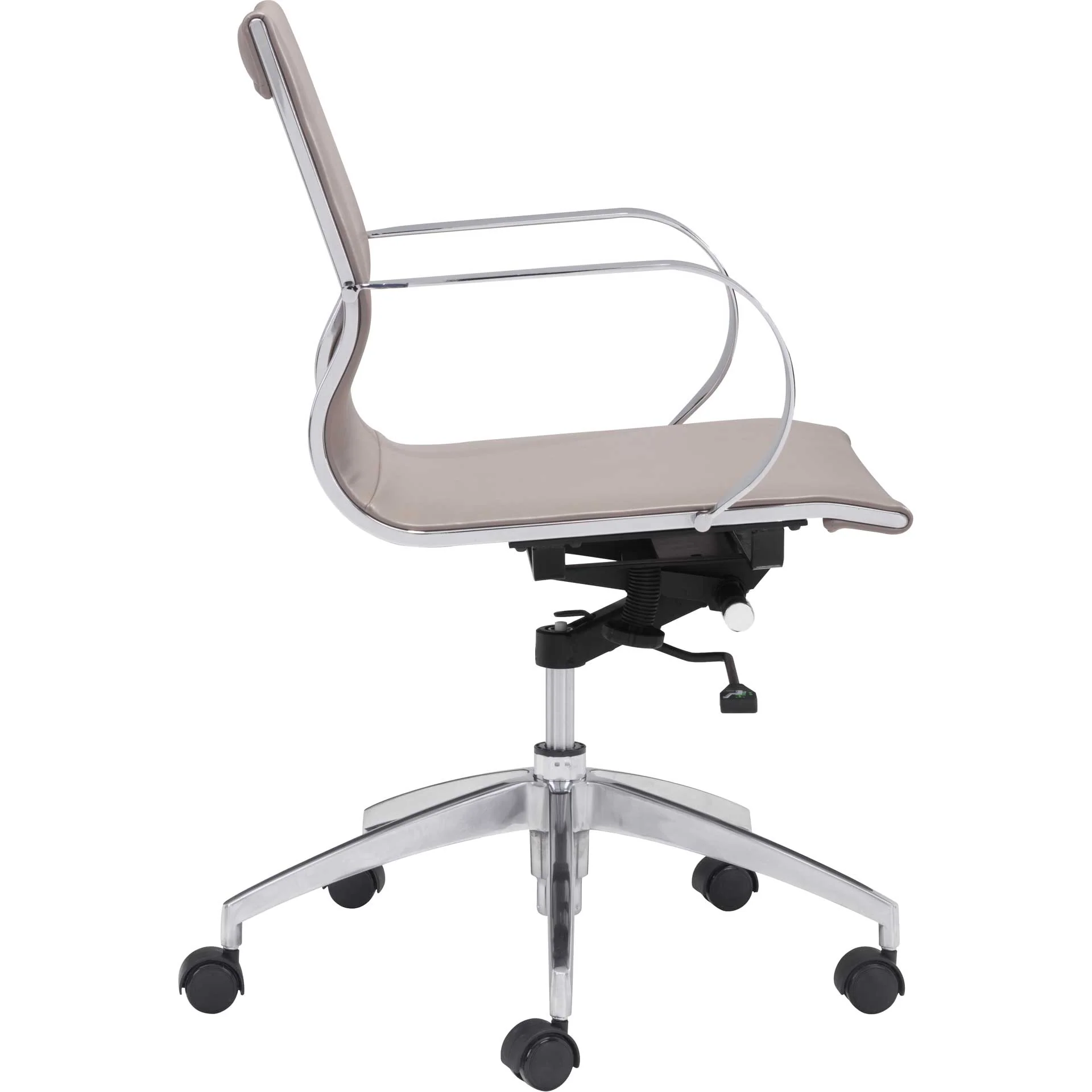 Graham Low Back Office Chair Taupe - Image 2