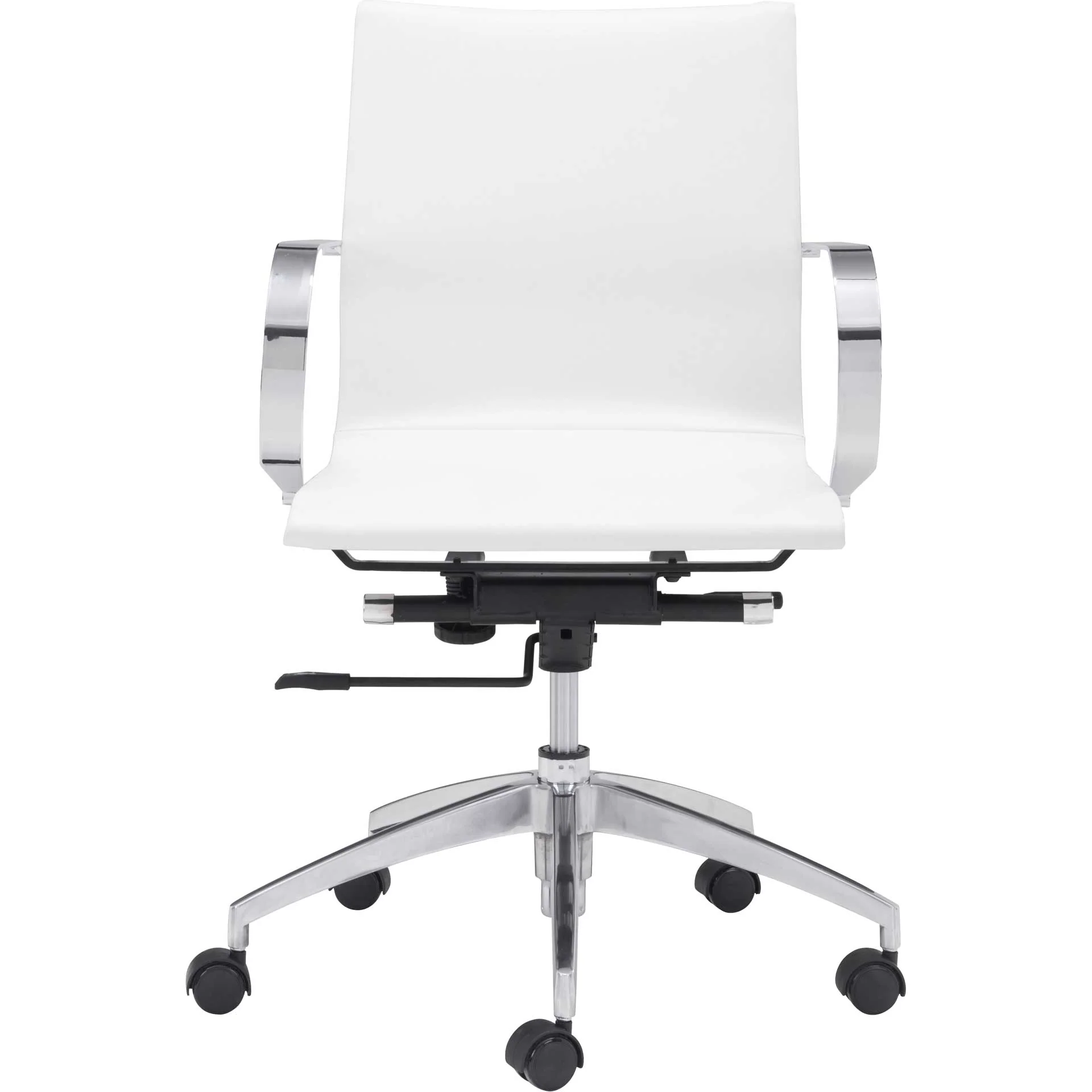 Graham Low Back Office Chair White - Image 3