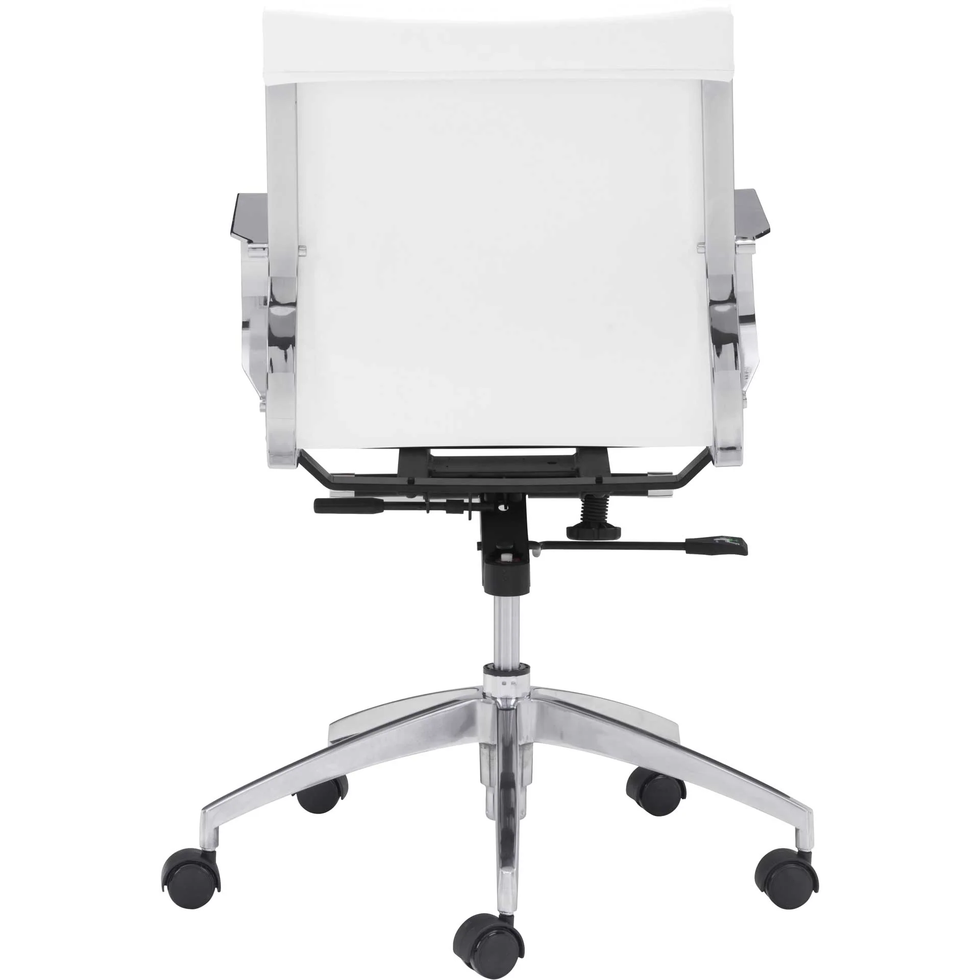 Graham Low Back Office Chair White - Image 4