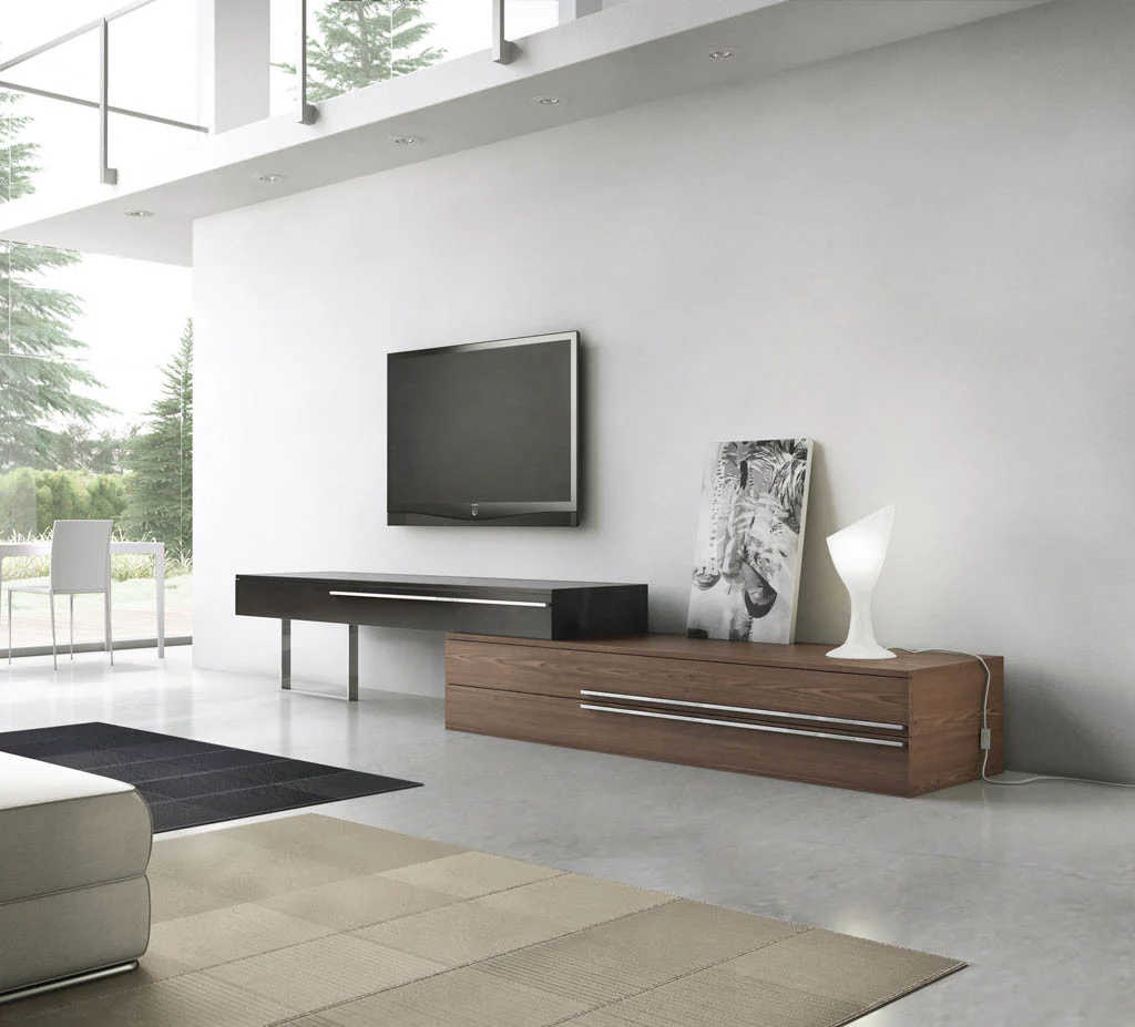 Gramercy Media Console Walnut/Black - Image 4