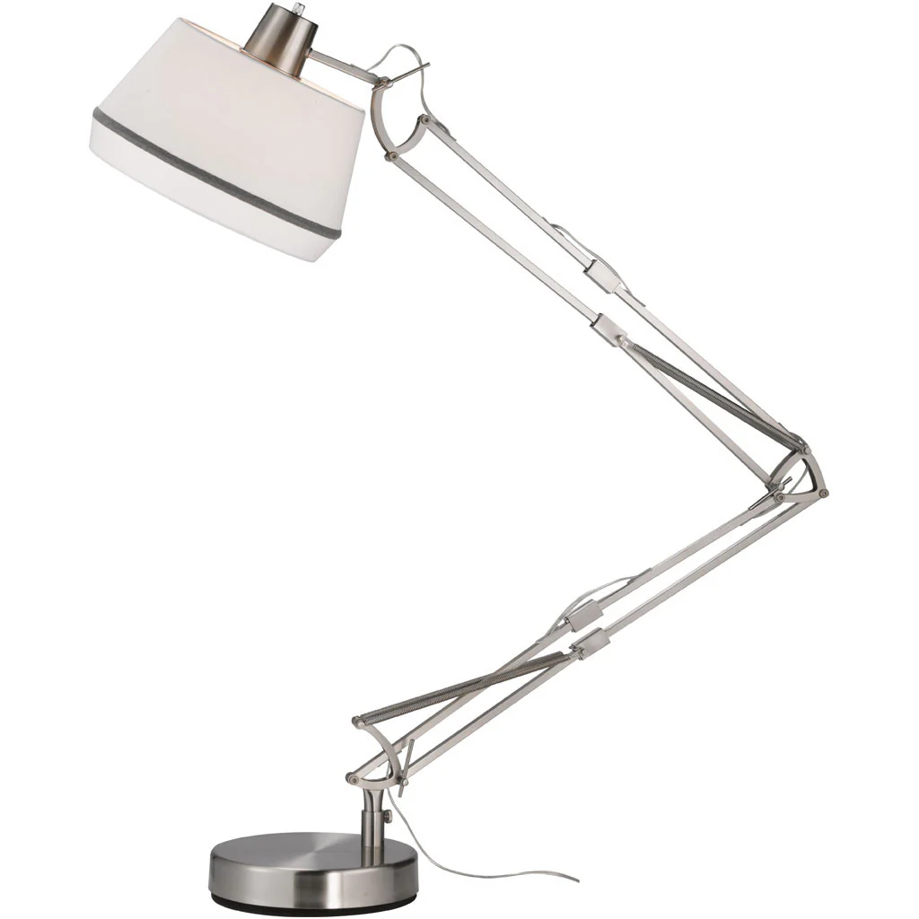 Grand Architect Floor Lamp Brushed Steel - Image 2