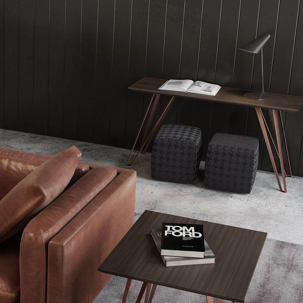 Grand Console Table Espresso - Image 4