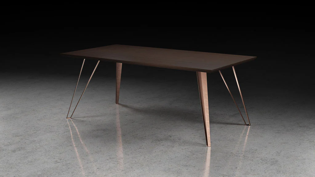 Grand Dining Table Espresso - Image 3