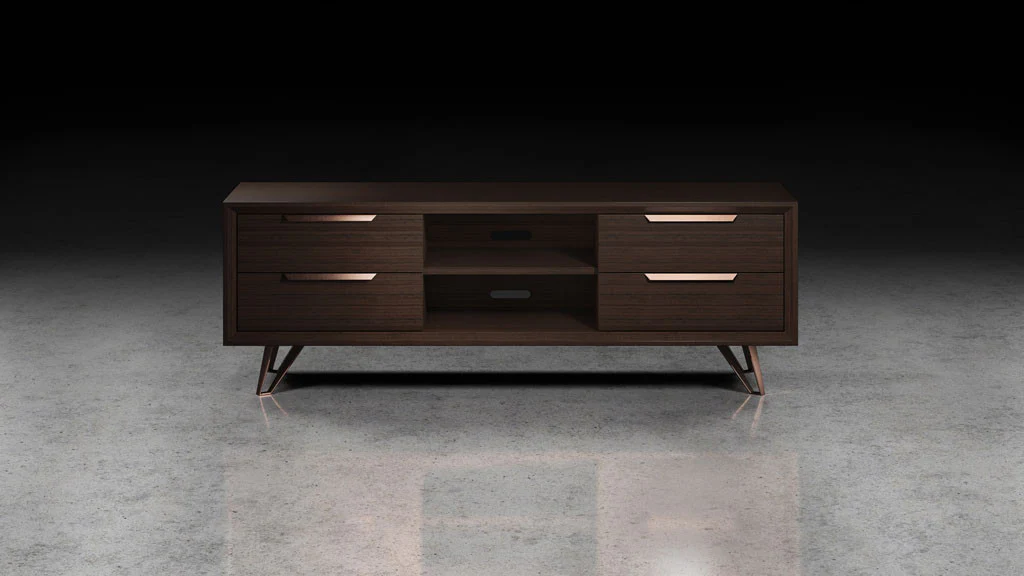 Grand Media Cabinet Espresso - Image 2