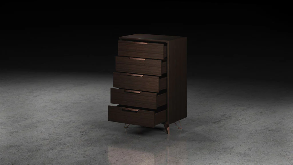 Grand Tall Dresser Espresso - Image 3