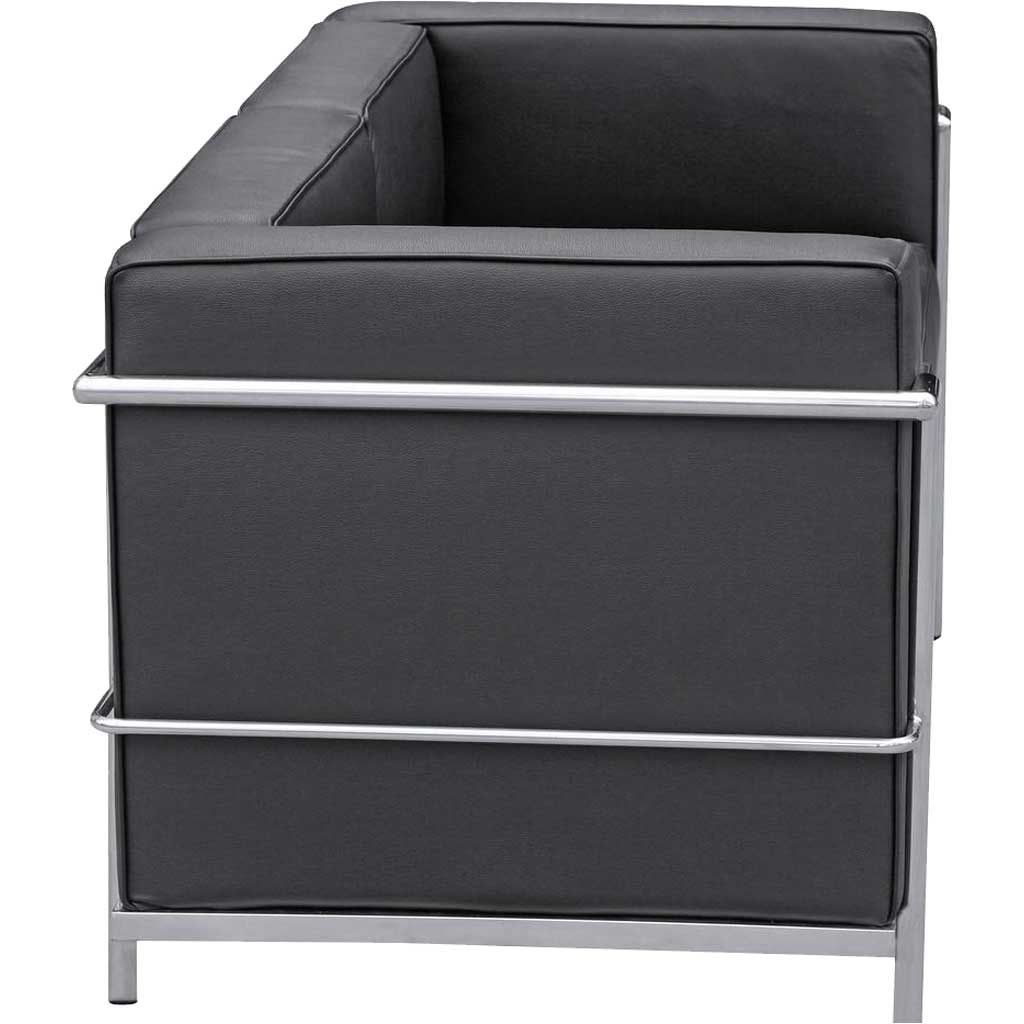 Grandeur Loveseat Black - Image 2