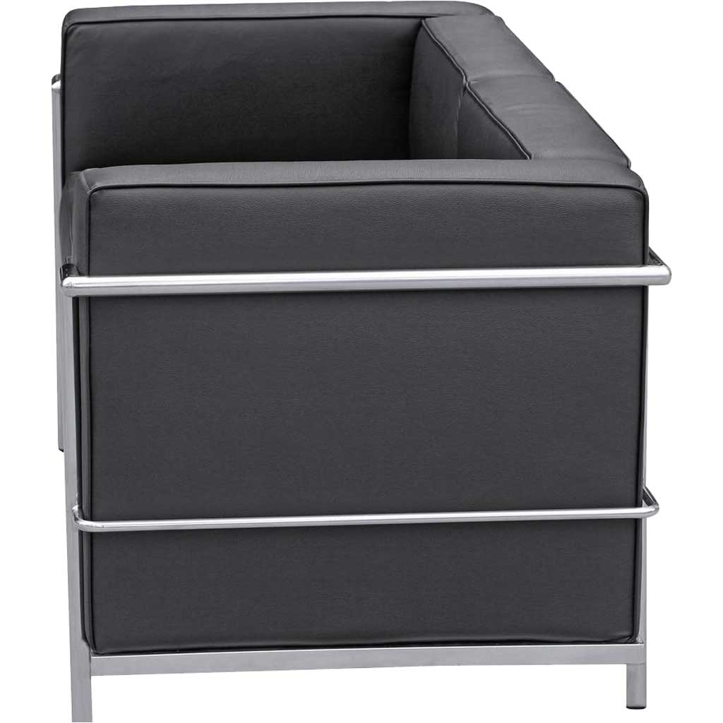 Grandeur Loveseat Black - Image 4