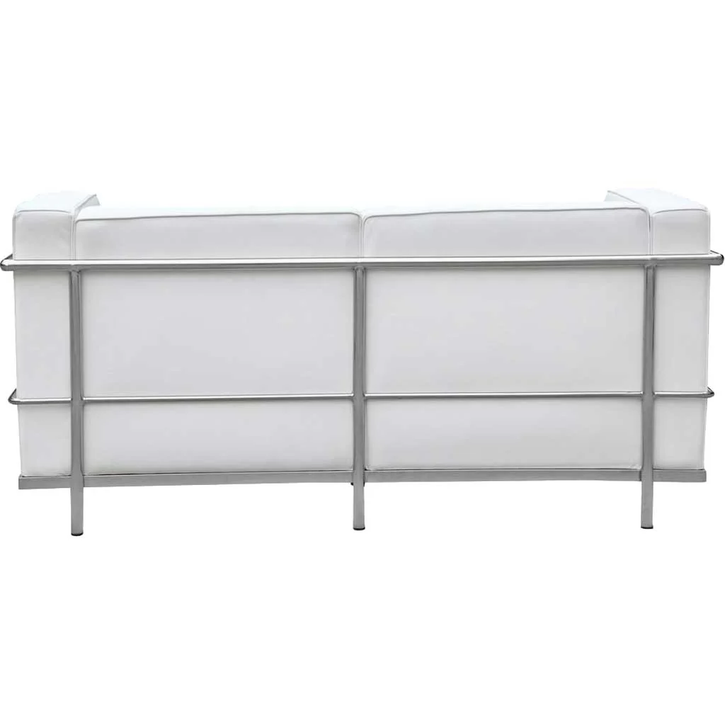 Grandeur Loveseat White - Image 3