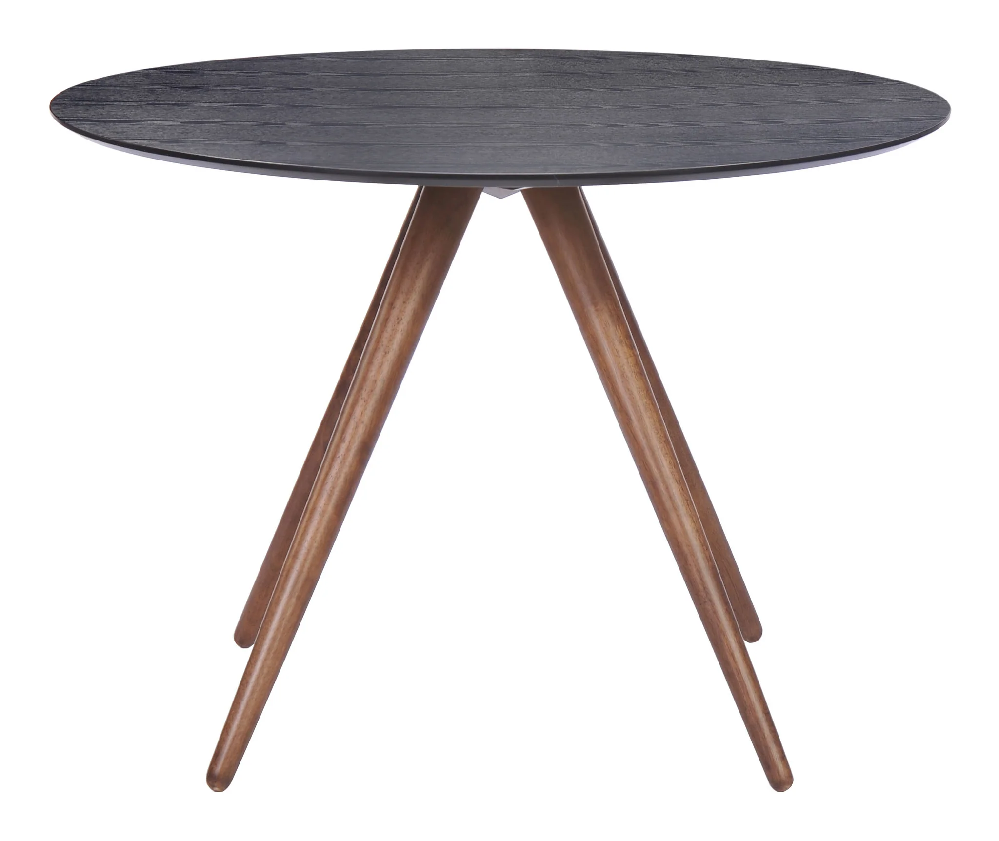 Grapeview Dining Table Walnut & Black - Image 2