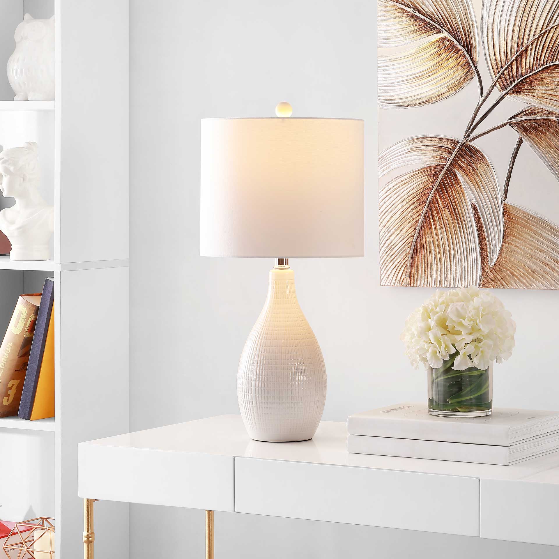 Grayson Table Lamp Cream - Image 4