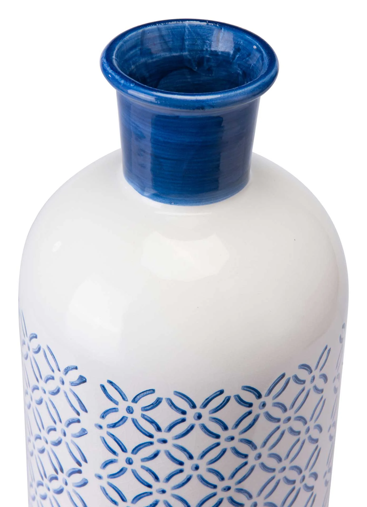 Greek Bottle Steel Blue/White - Image 2