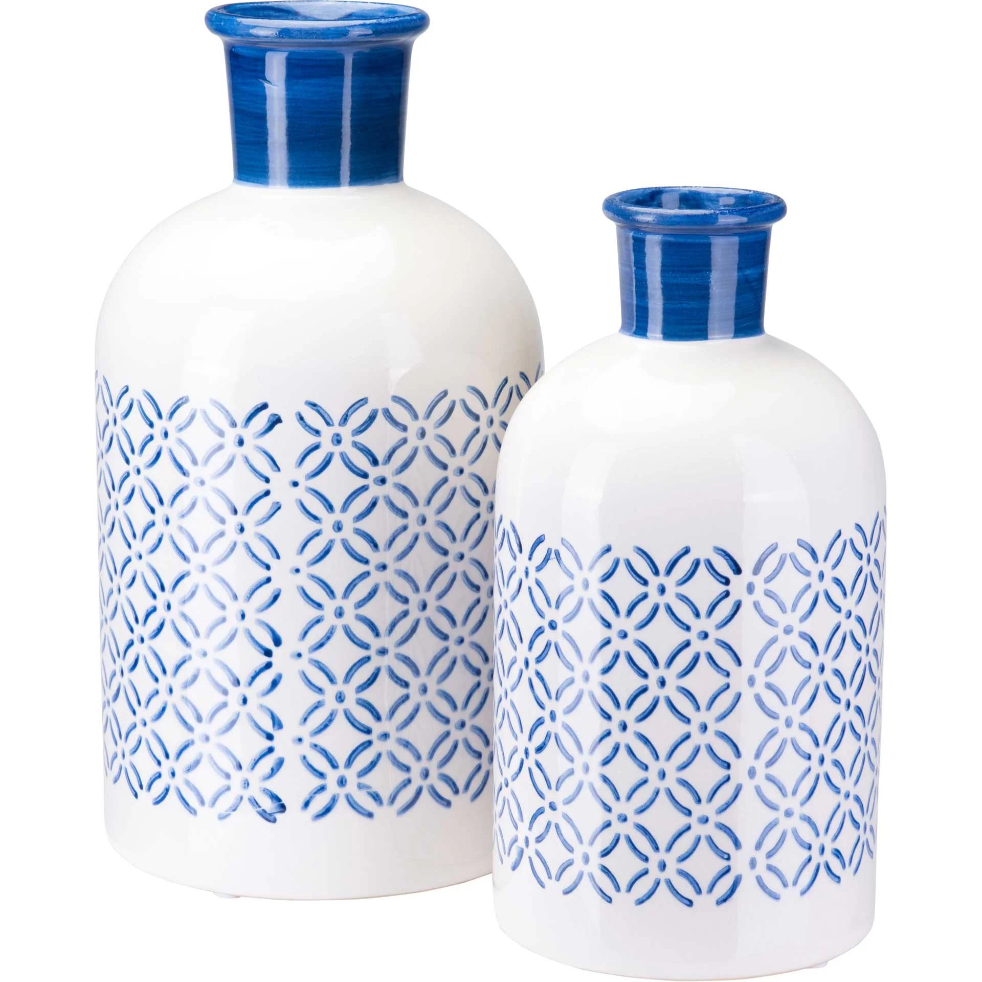Greek Bottle Steel Blue/White - Image 5