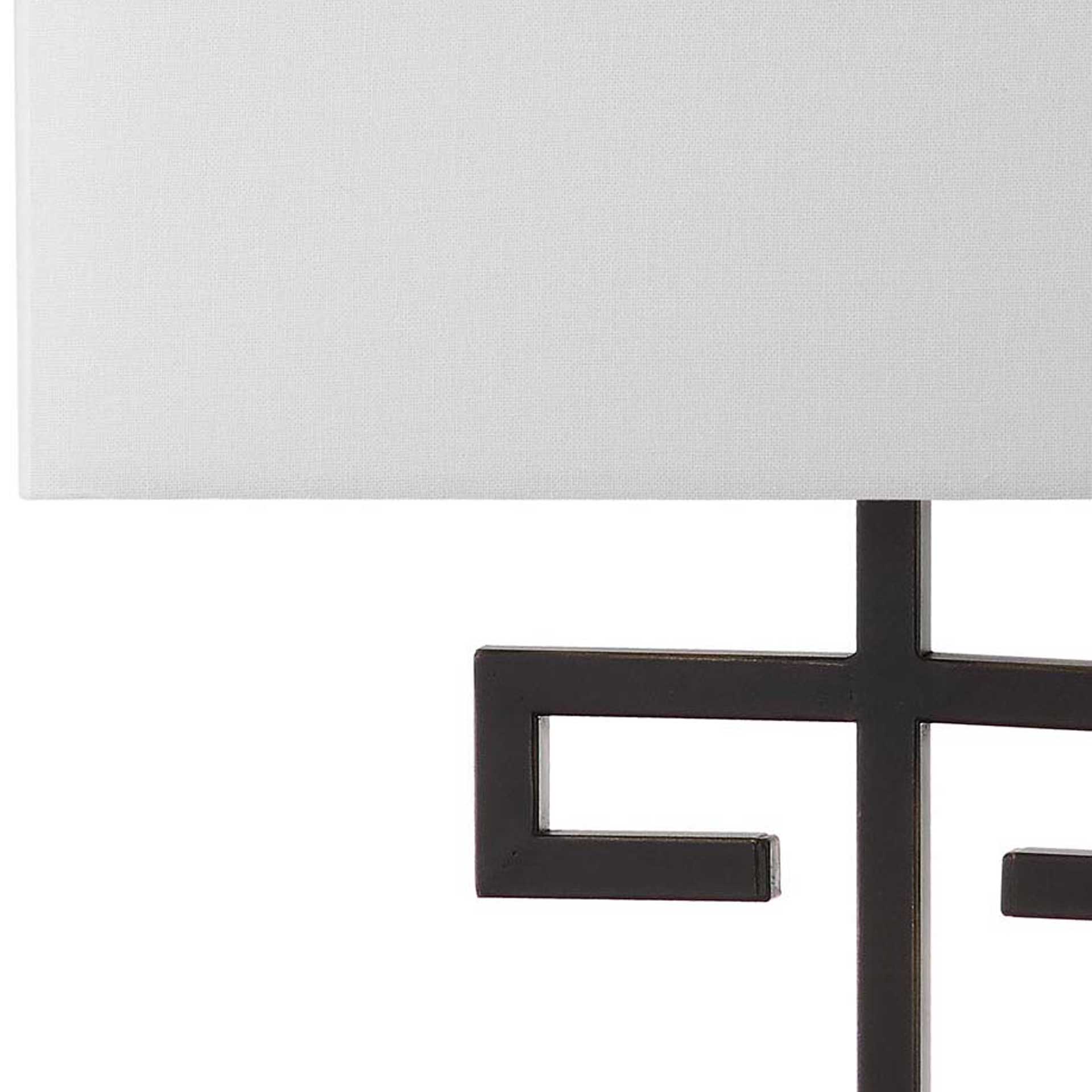 Greek Table Lamp Black (Set of 2) - Image 2