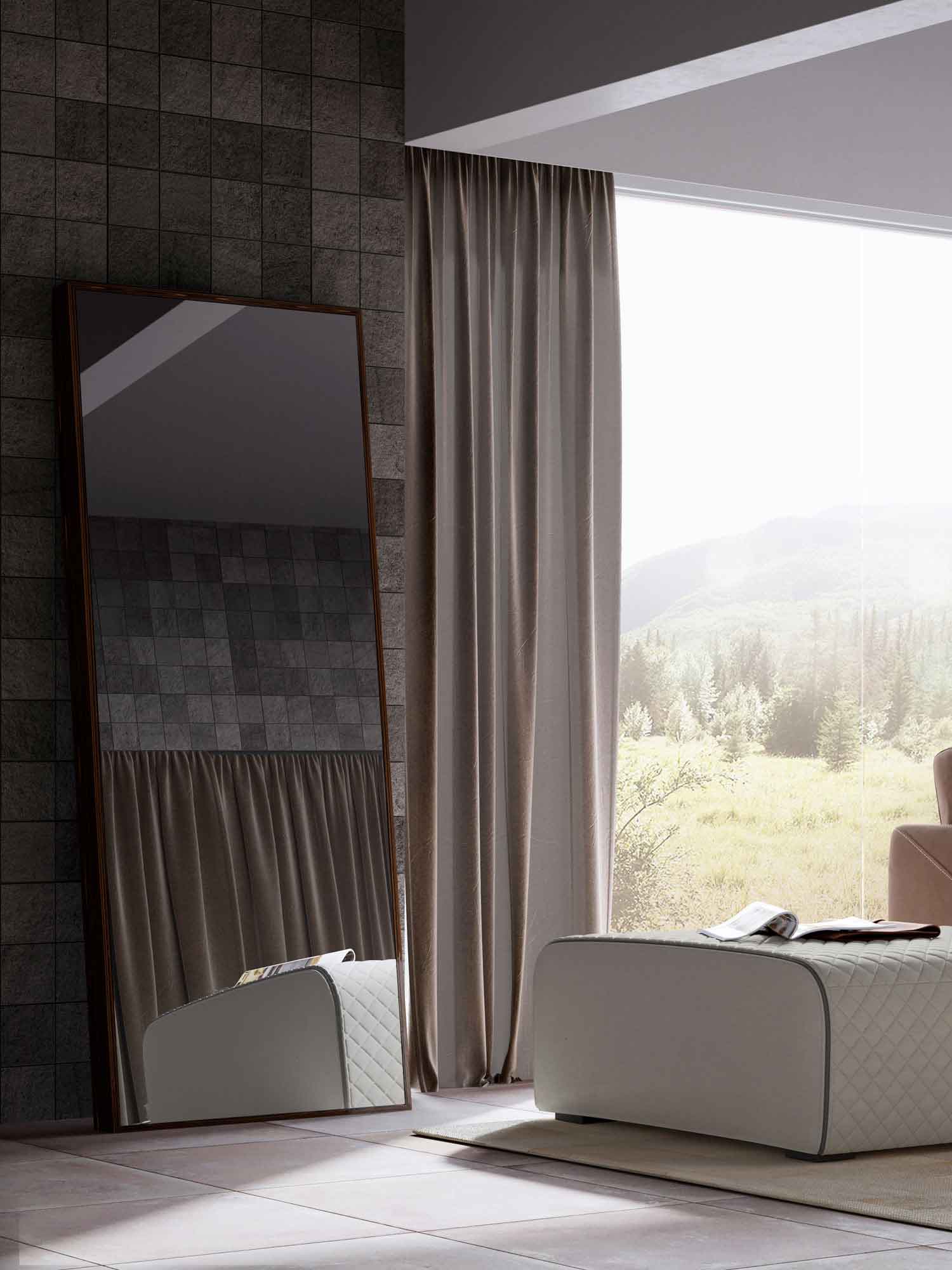 Greene Mirror Cathedral Ebony Lacquer - Image 3