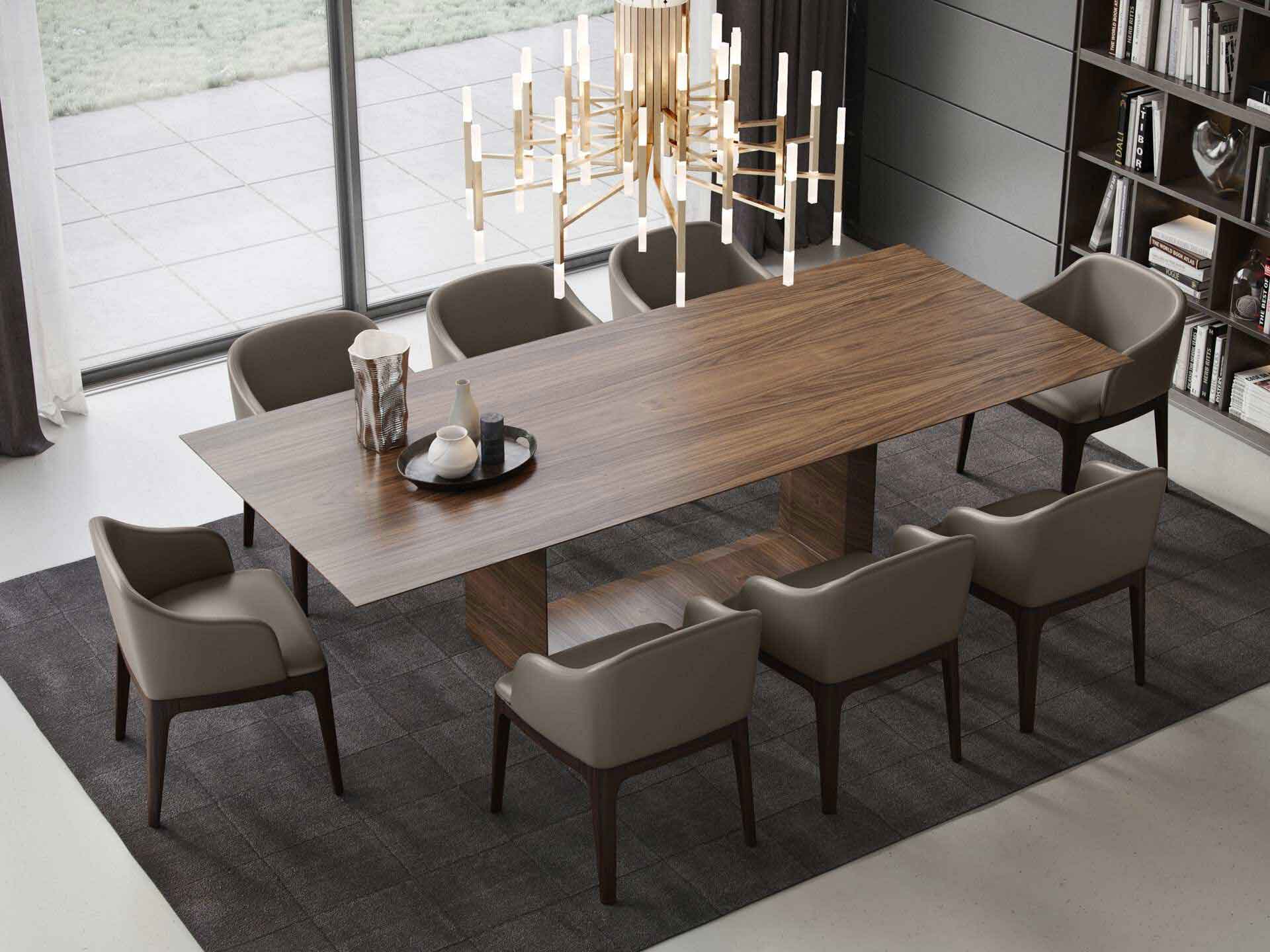 Greenwich Dining Table Walnut - Image 6