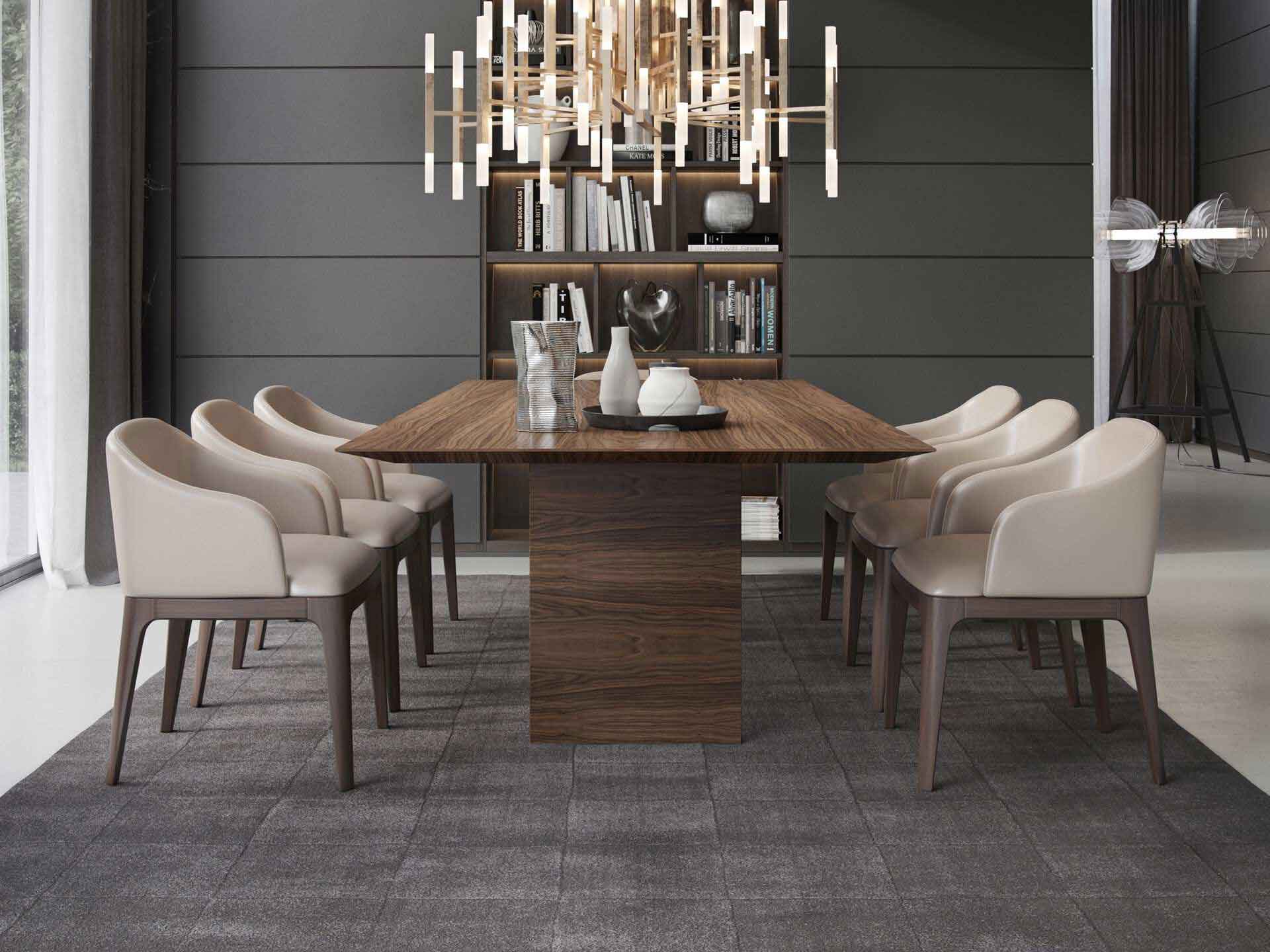 Greenwich Dining Table Walnut - Image 7