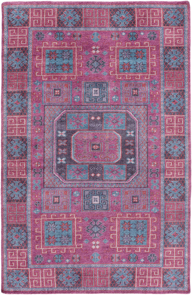 Greta Navy/Burgundy Area Rug - Image 2