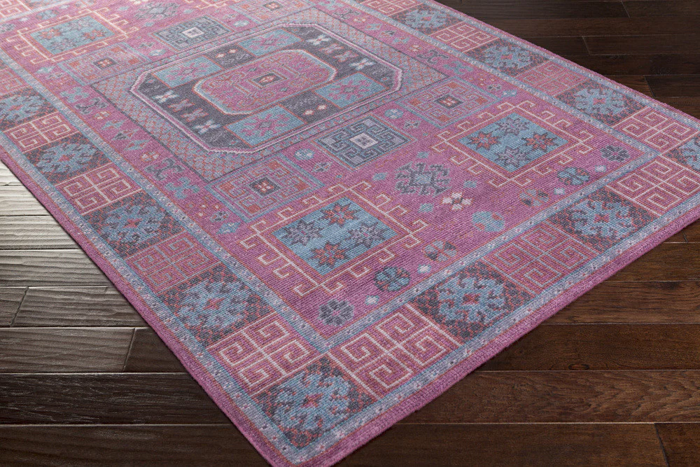 Greta Navy/Burgundy Area Rug - Image 3