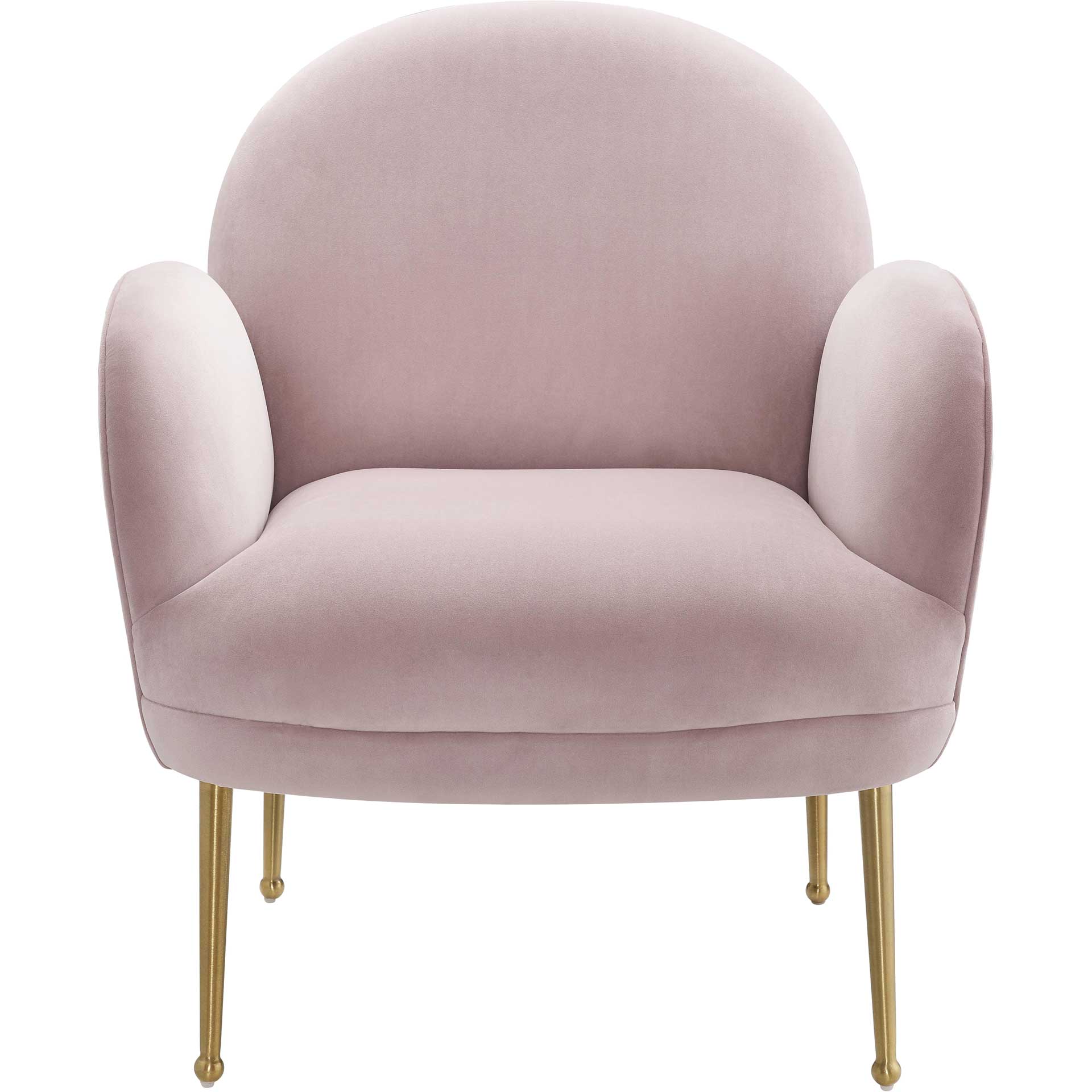 Grimson Velvet Chair Mauve - Image 2