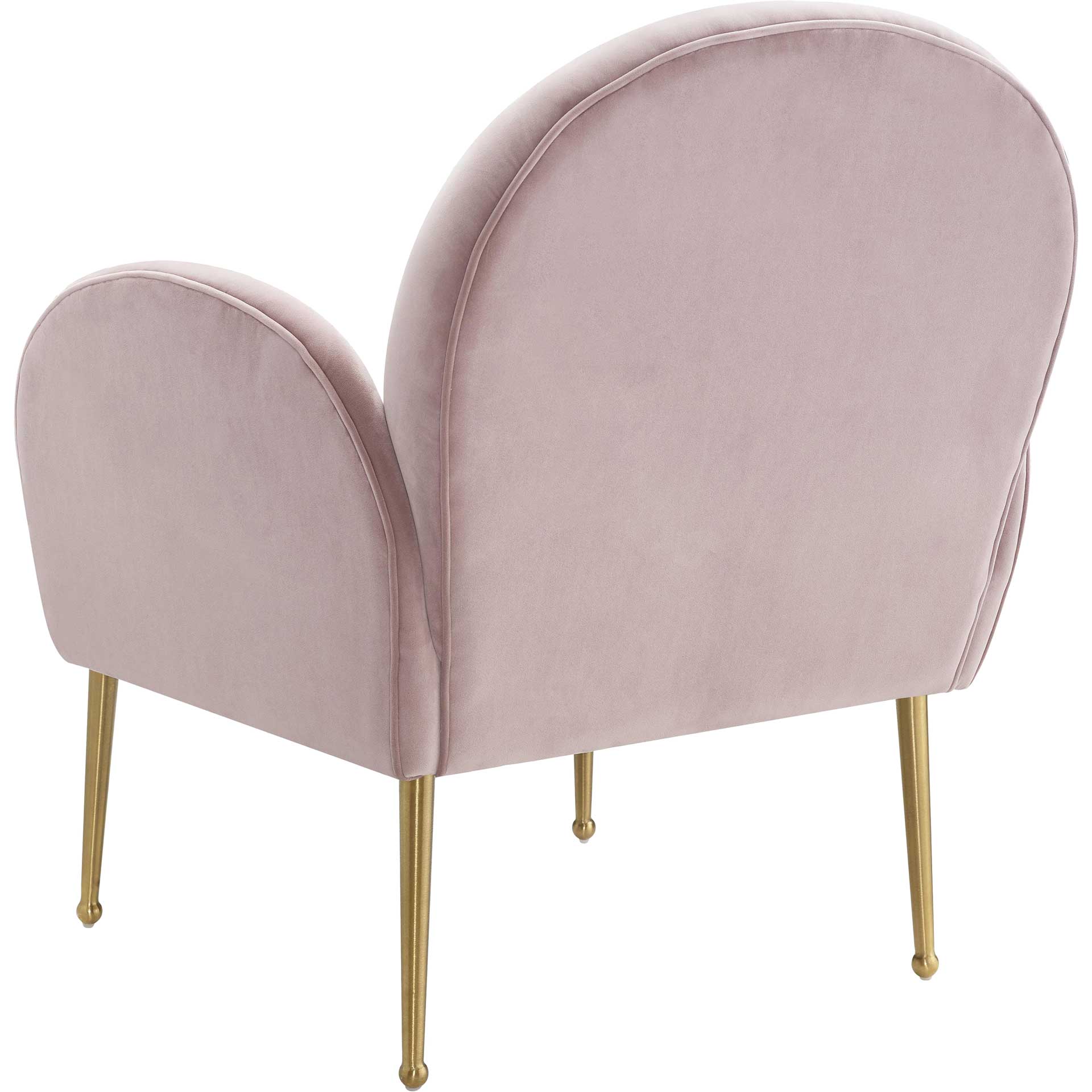 Grimson Velvet Chair Mauve - Image 3