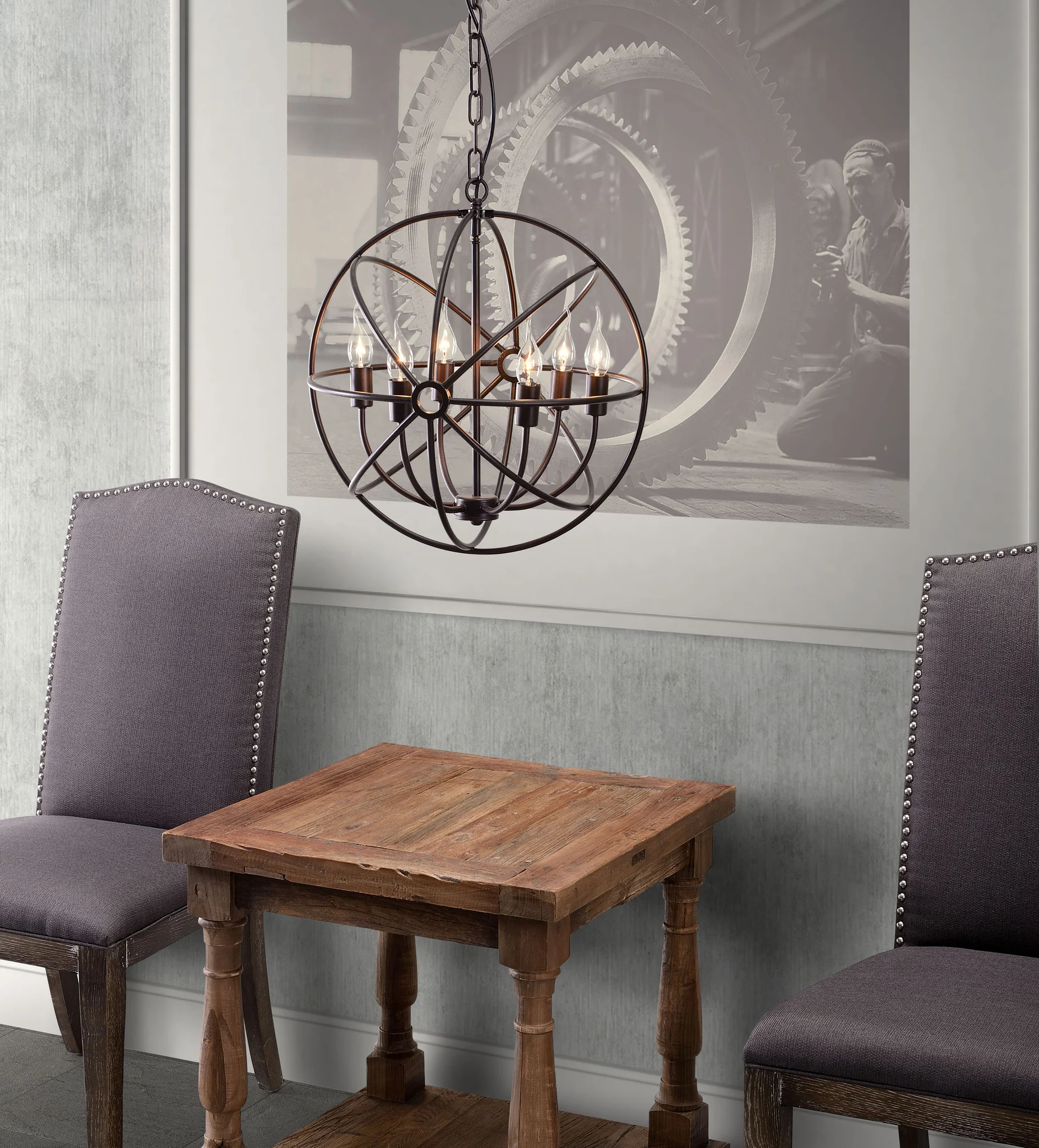 Haak Ceiling Lamp Rust - Image 6