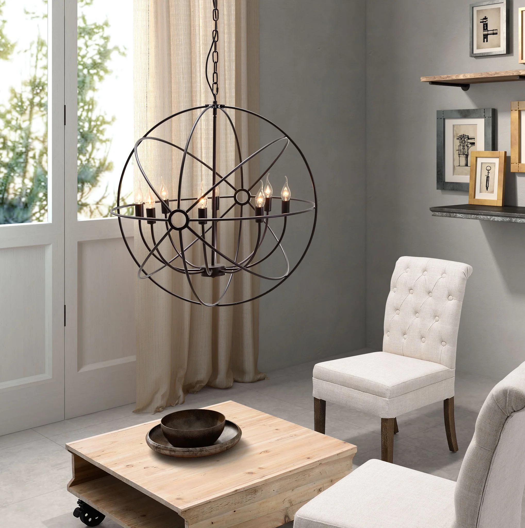 Haaren Ceiling Lamp Rust - Image 6